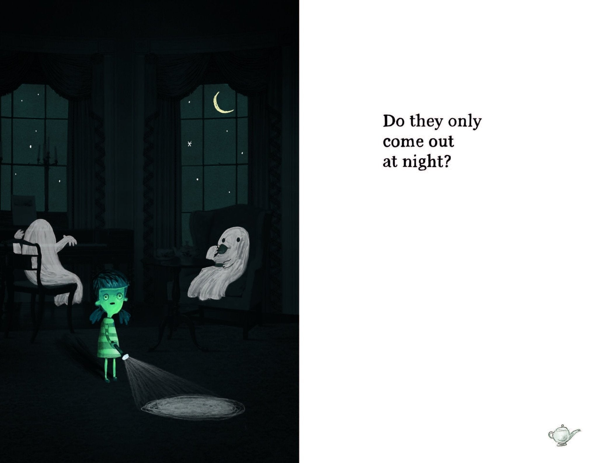 There's a Ghost in this house