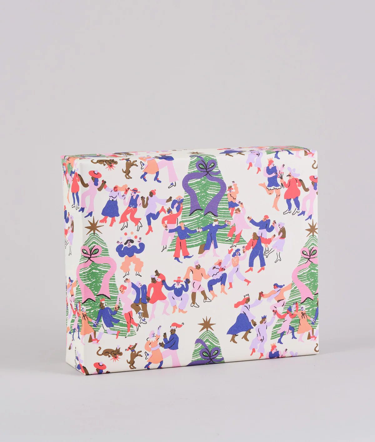 Christmas Festival Wrapping Paper – 3 Sheets