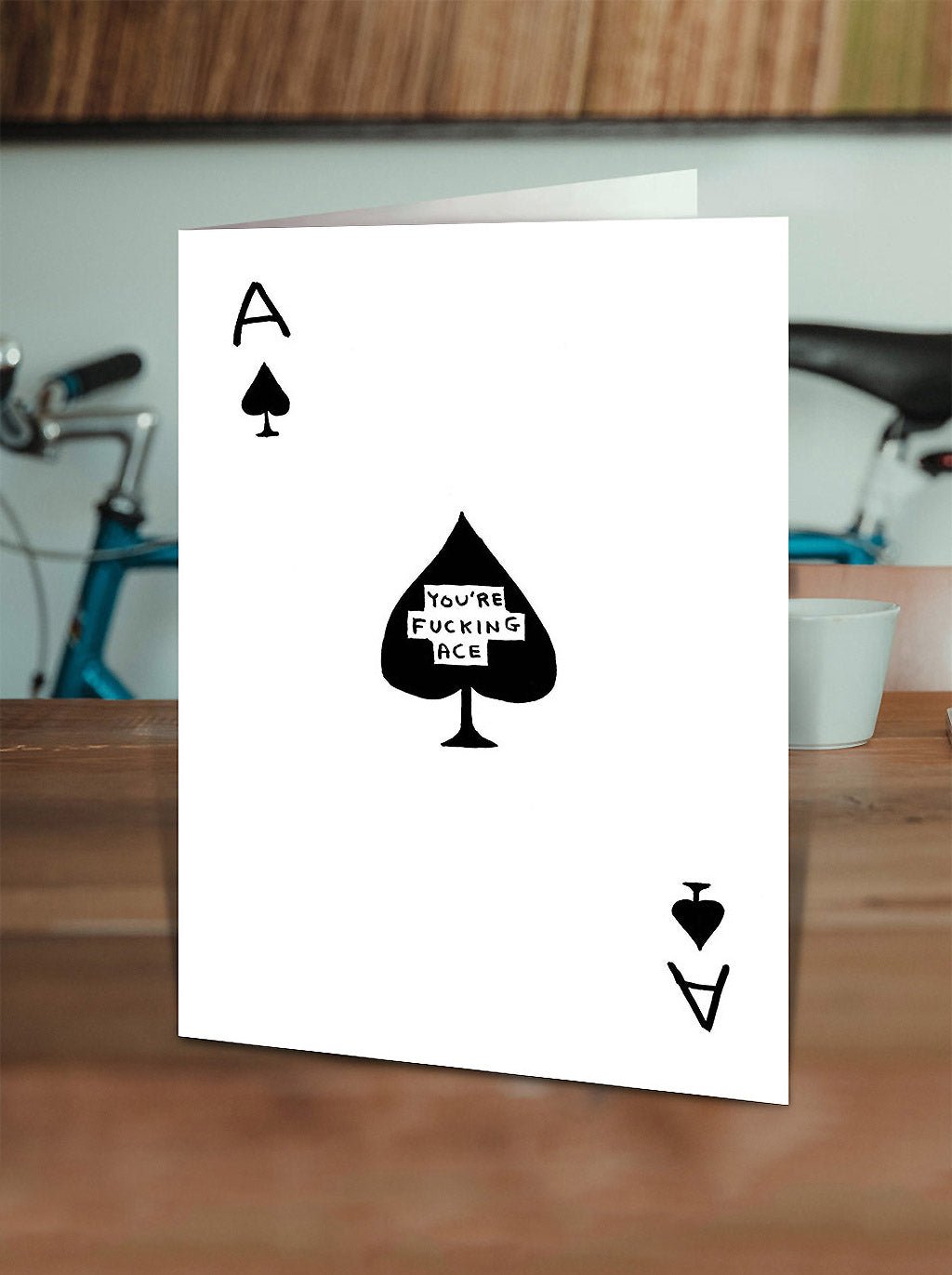 You're Ace David Shrigley Card