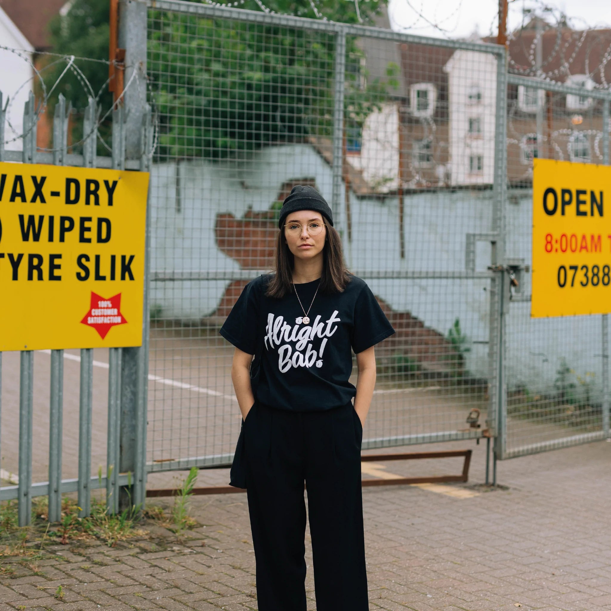 Alright Bab Tee (Black)