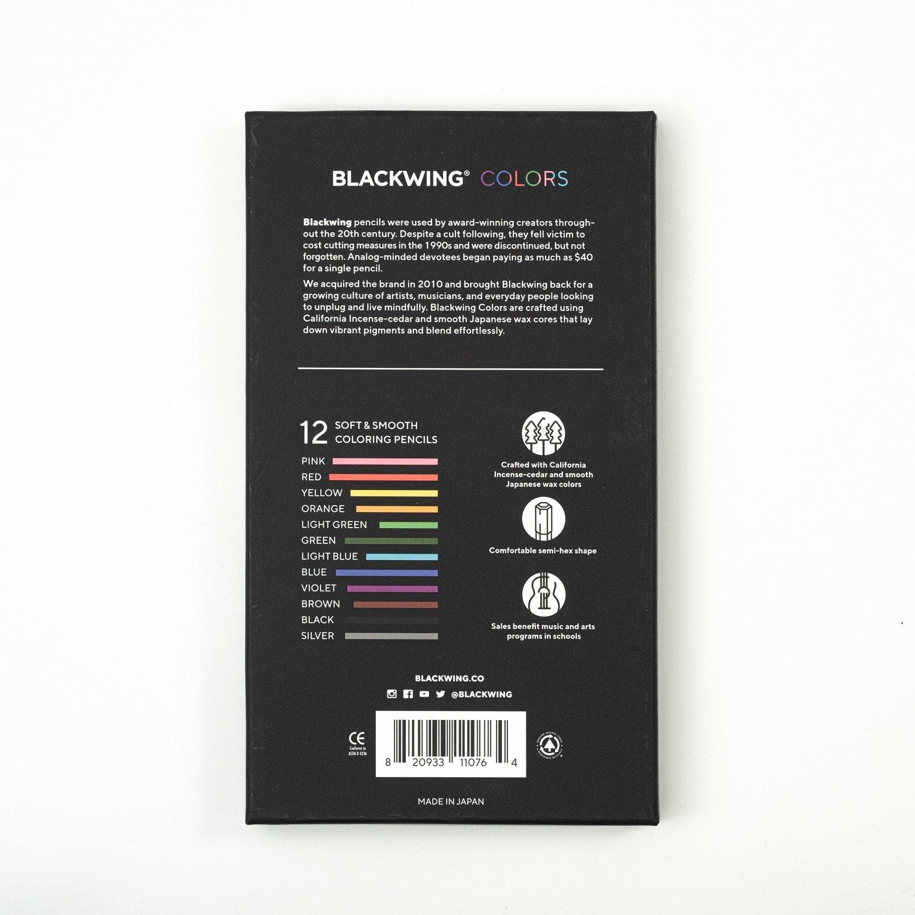 Blackwing Colors – 12 Pencils