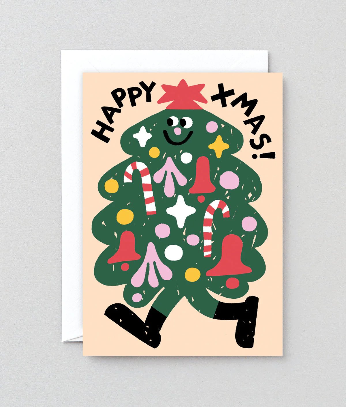Happy Xmas Tree Card