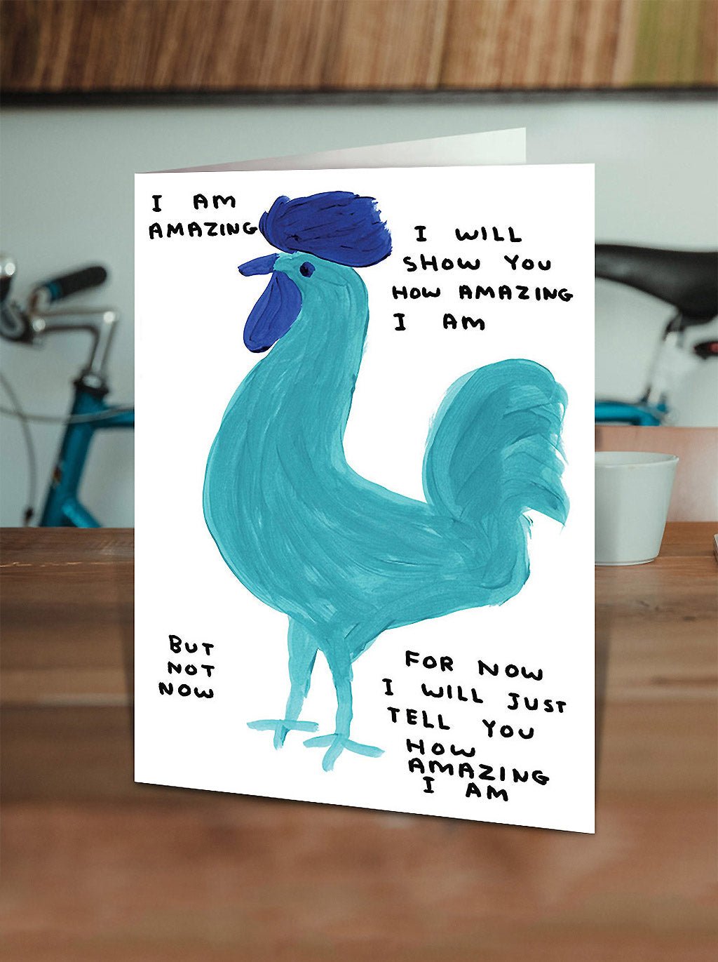 I Am Amazing David Shrigley Card