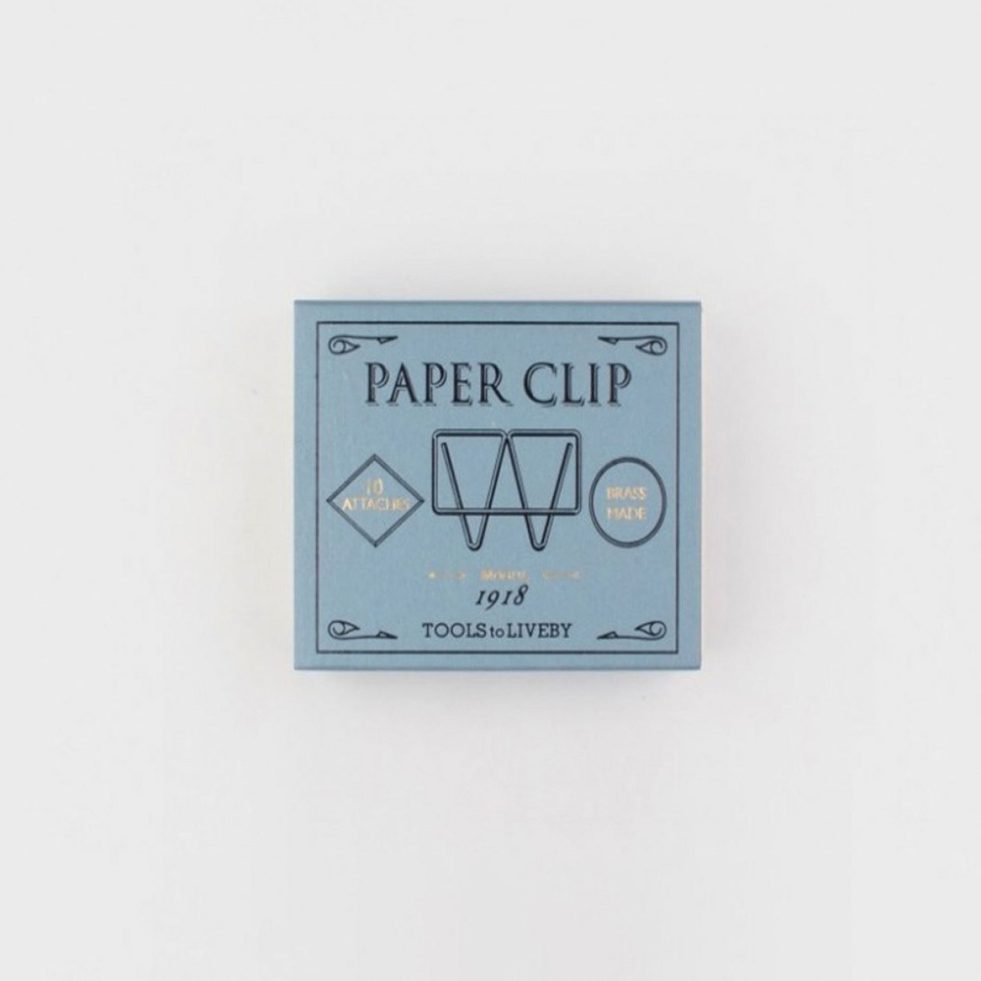 Brass Paper Clips (Mogul)