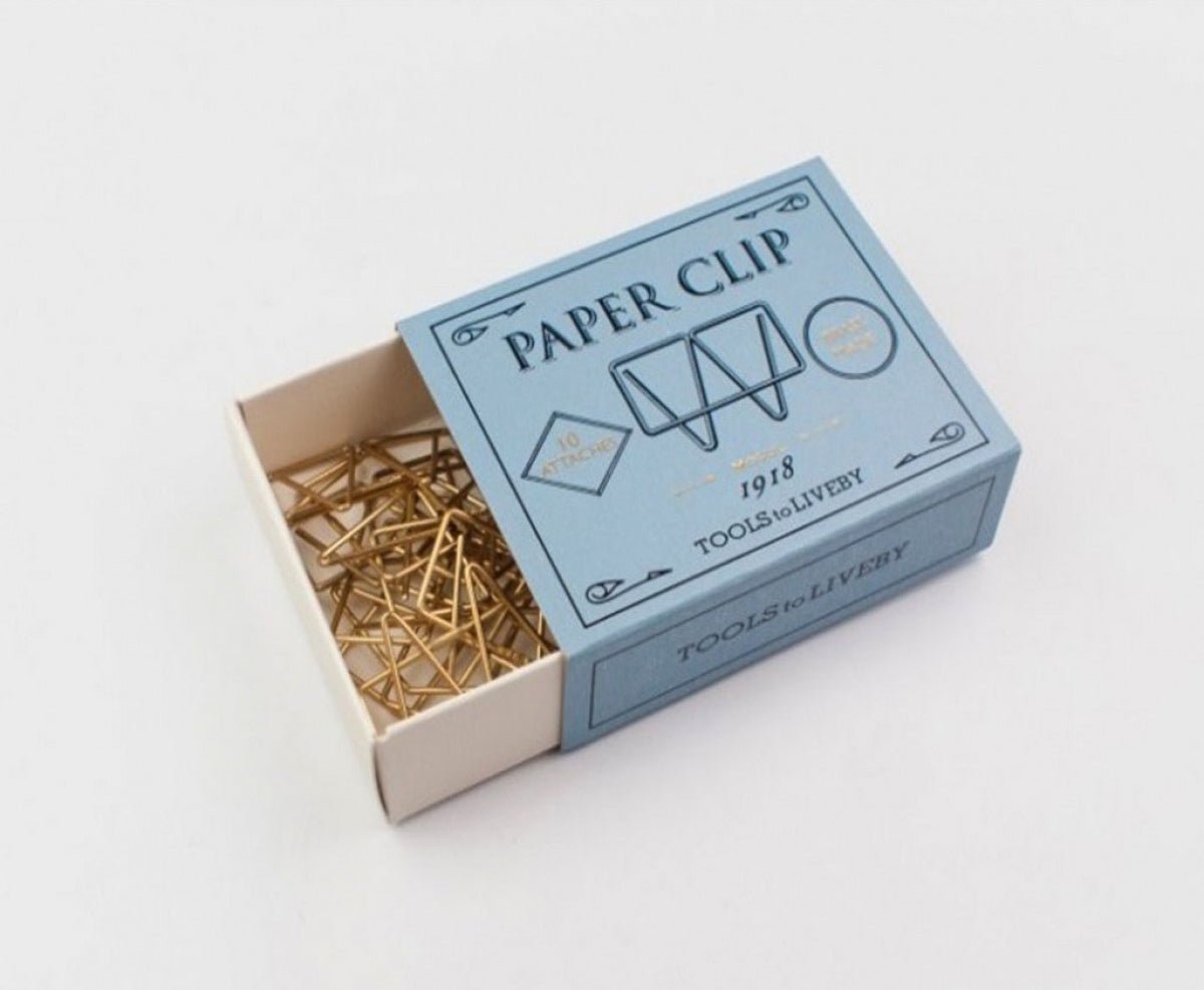 Brass Paper Clips (Mogul)