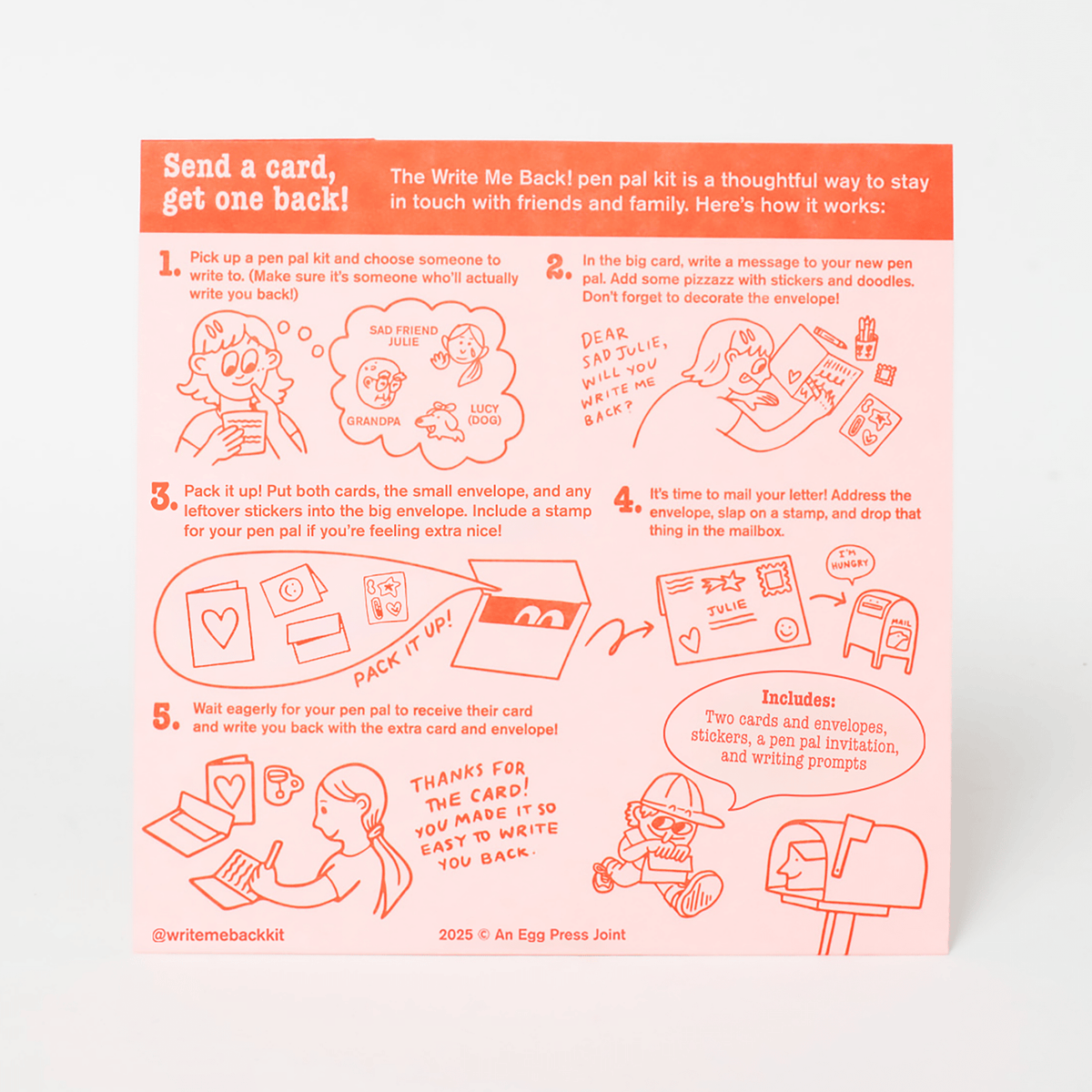 Long Time No Sea – Write Me Back Pen Pal Kit