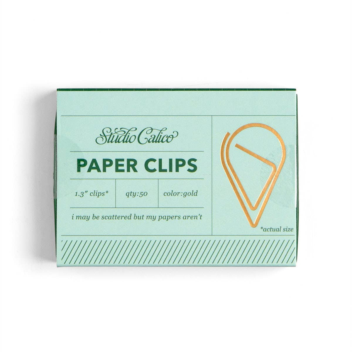 Keep It Together Paper Clips - Blue
