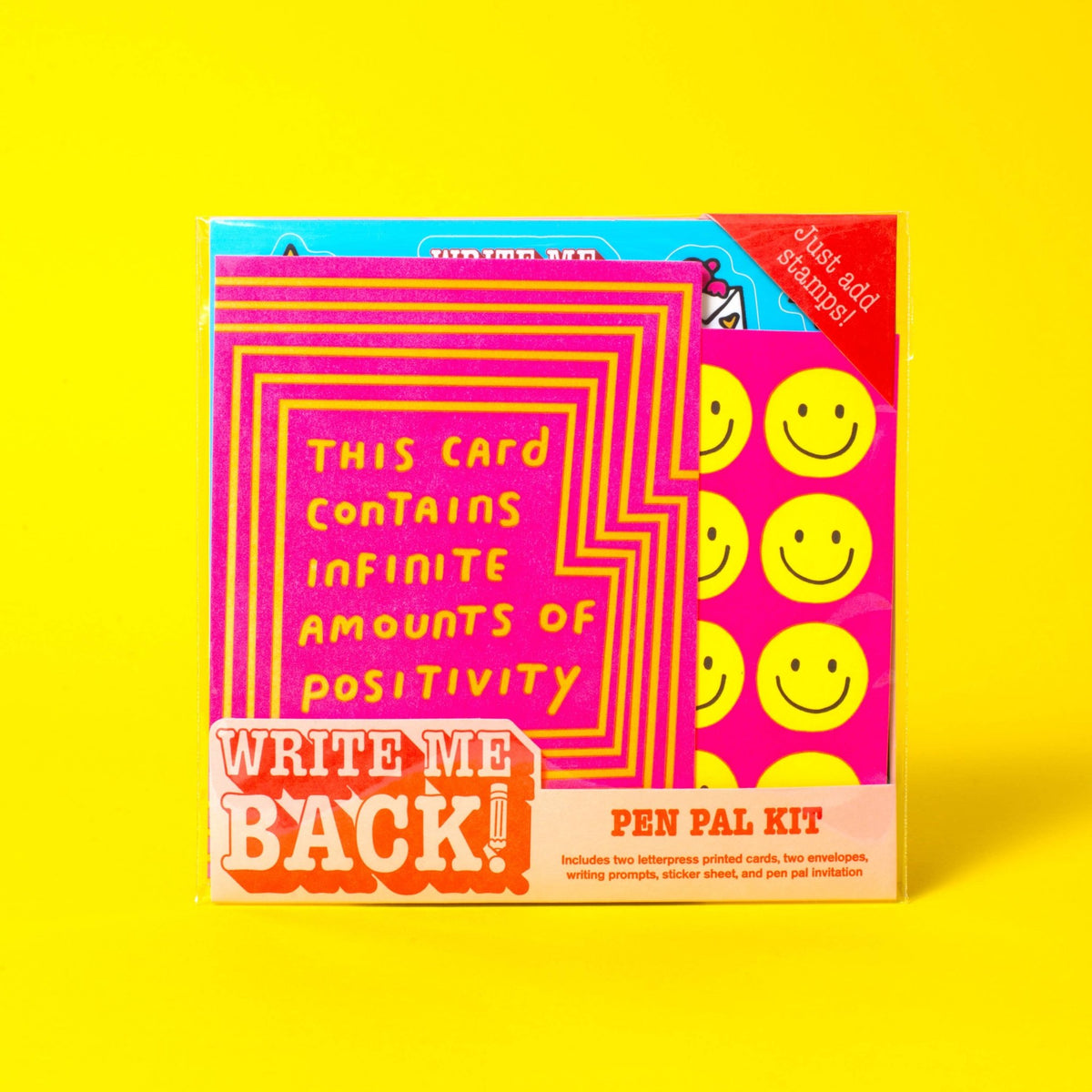 Positivity + Smiles – Write Me Back Pen Pal Kit