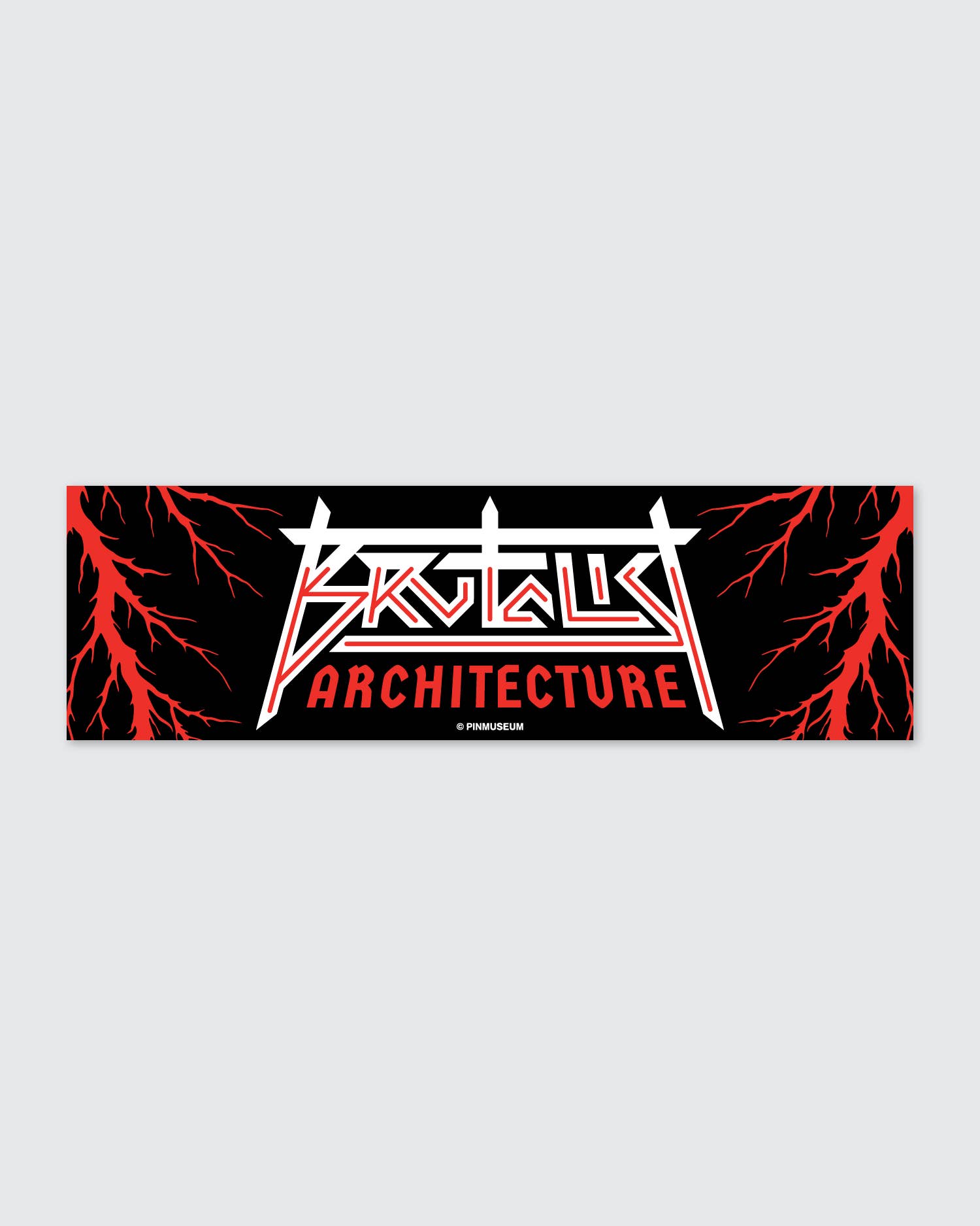 Brutalist Architecture • Bumper Sticker