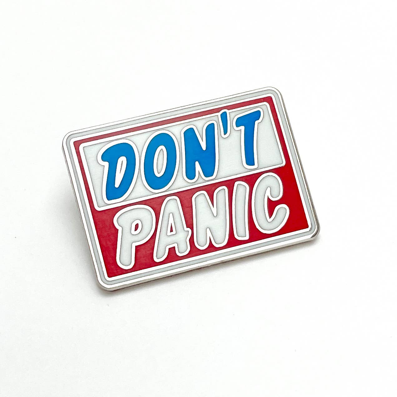 Don't Panic Pin Badge