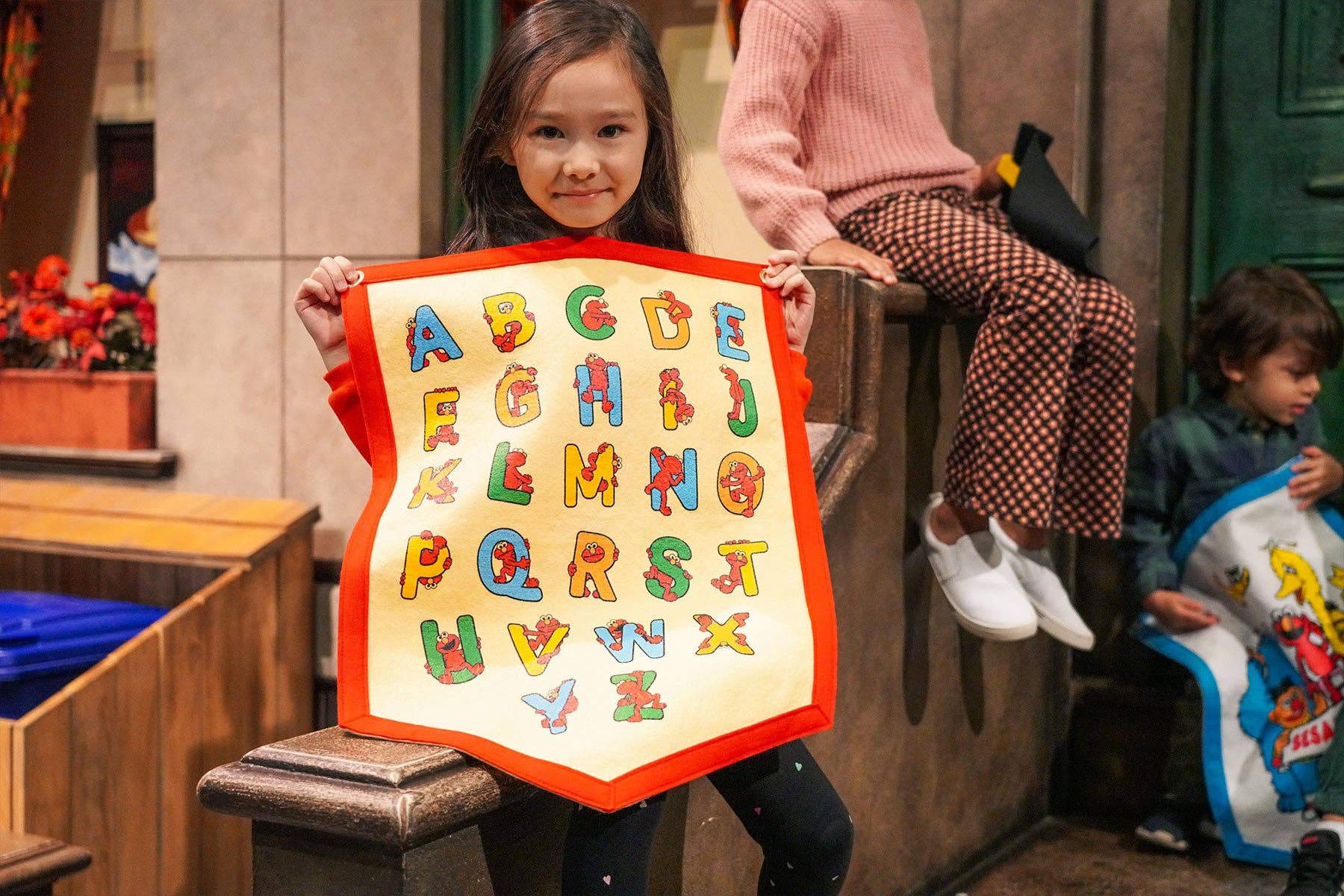 Elmo Alphabet Camp Flag • Sesame Street x Oxford Pennant