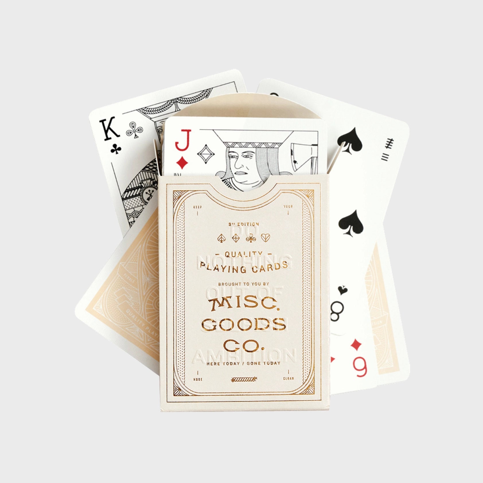 Ivory Playing Cards | Unique Illustration and Symbols