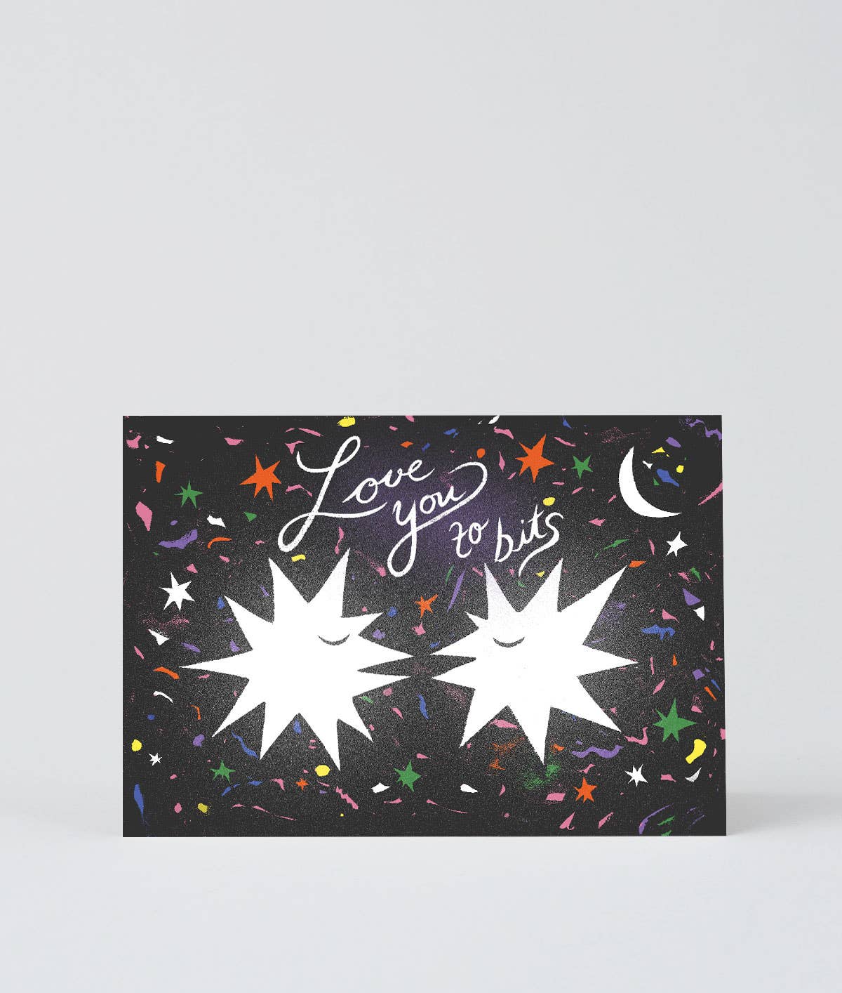 Love You To Bits Greetings Card