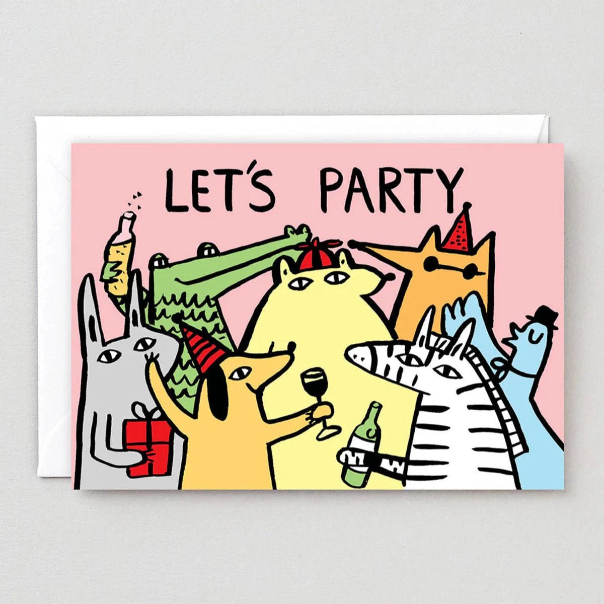 Let's Party Birthday Card