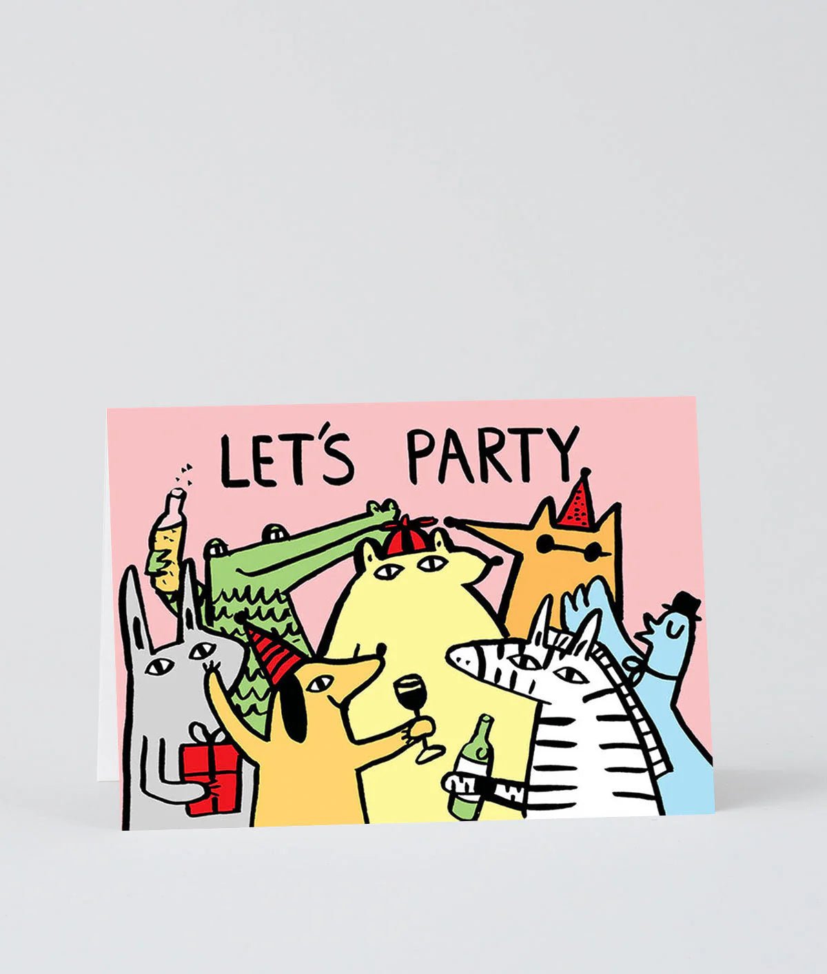 Let's Party Birthday Card