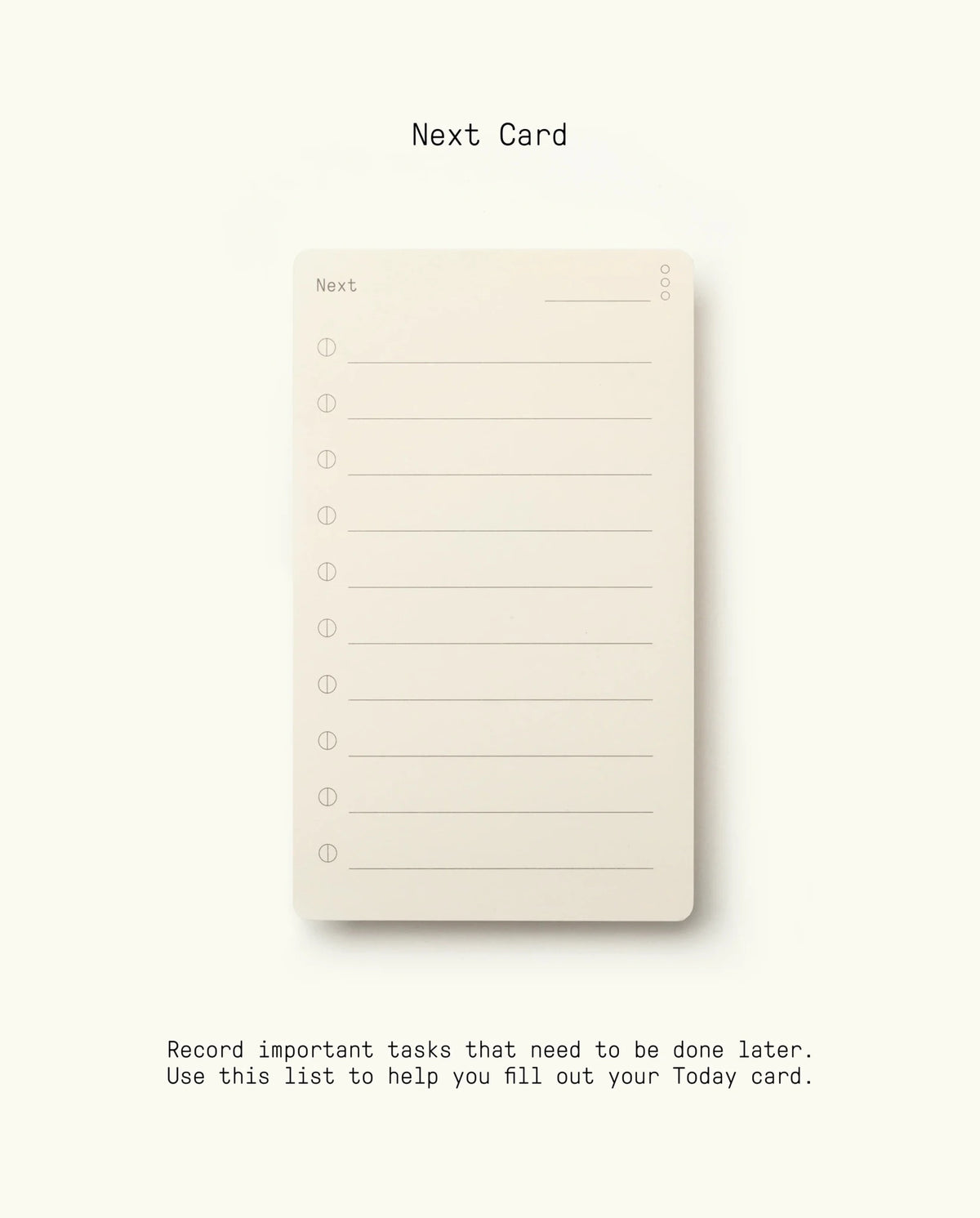 Analog Daily Focus Kit