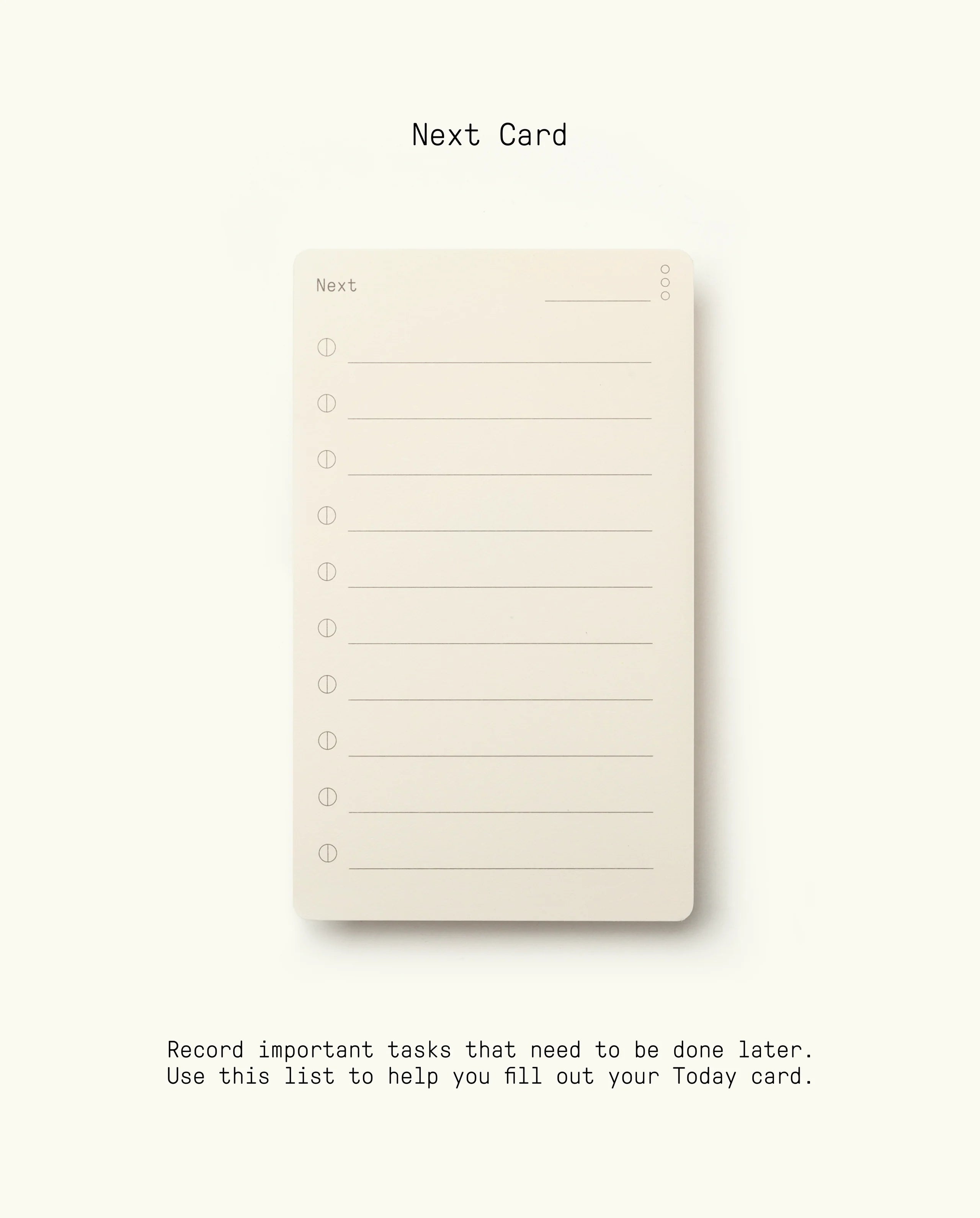 Analog Daily Focus Kit