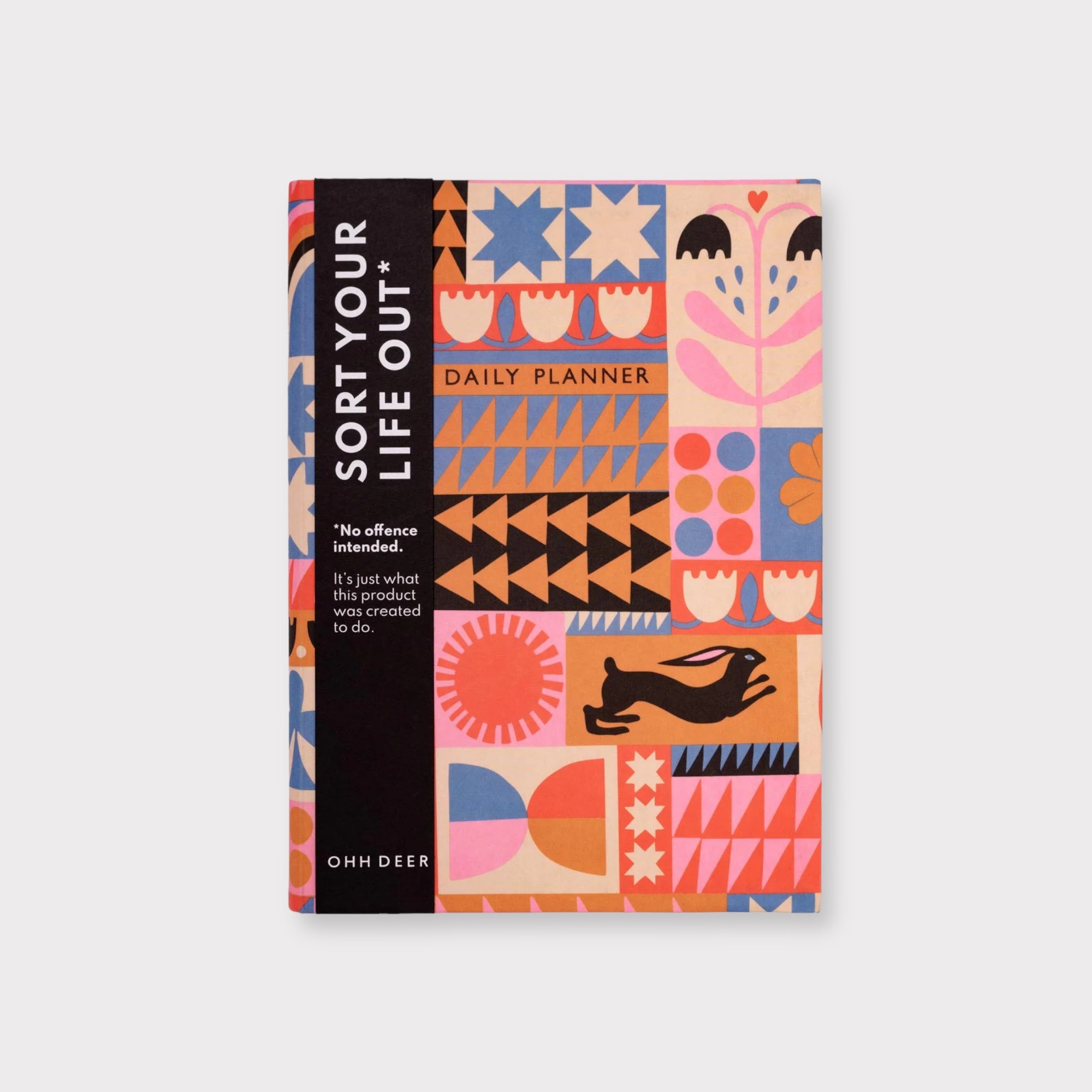 Abstract Patchwork Daily Planner