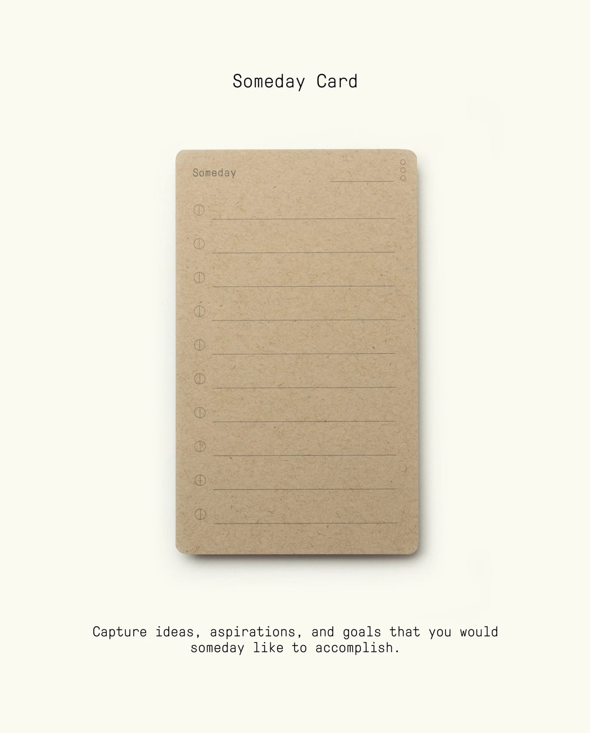 Analog Daily Focus Kit