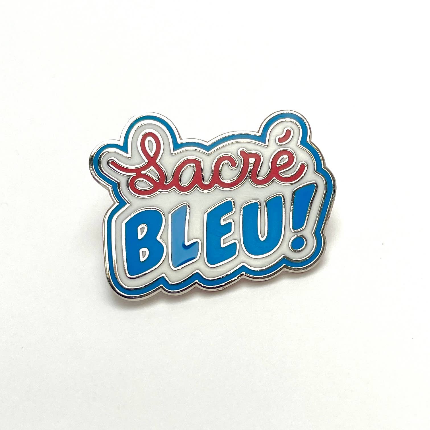 Sacré Bleu! Pin Badge