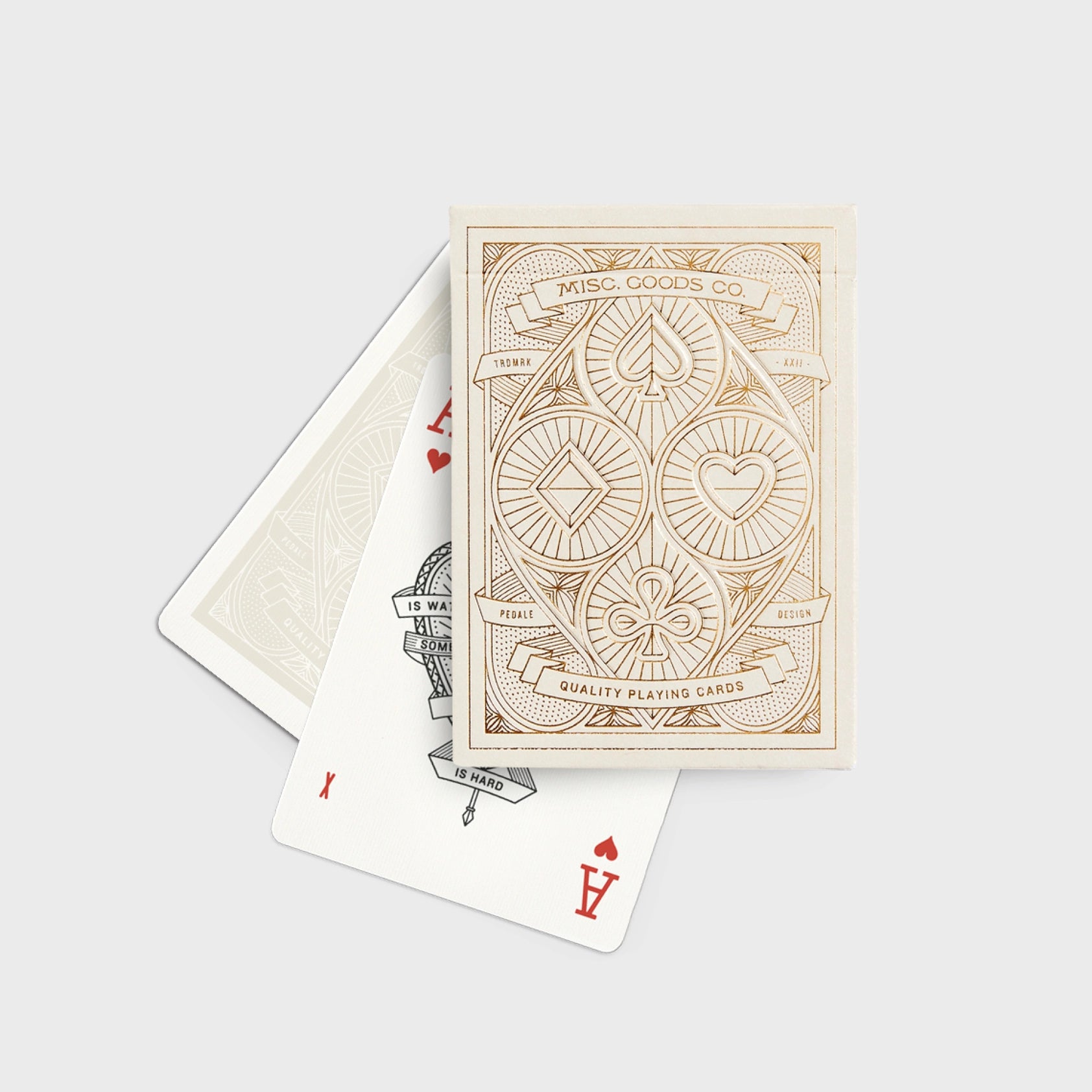 Ivory Playing Cards | Unique Illustration and Symbols