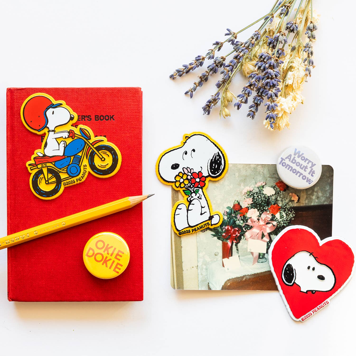 3P4 X Peanuts® - Snoopy Heart Classic Fridge Magnet