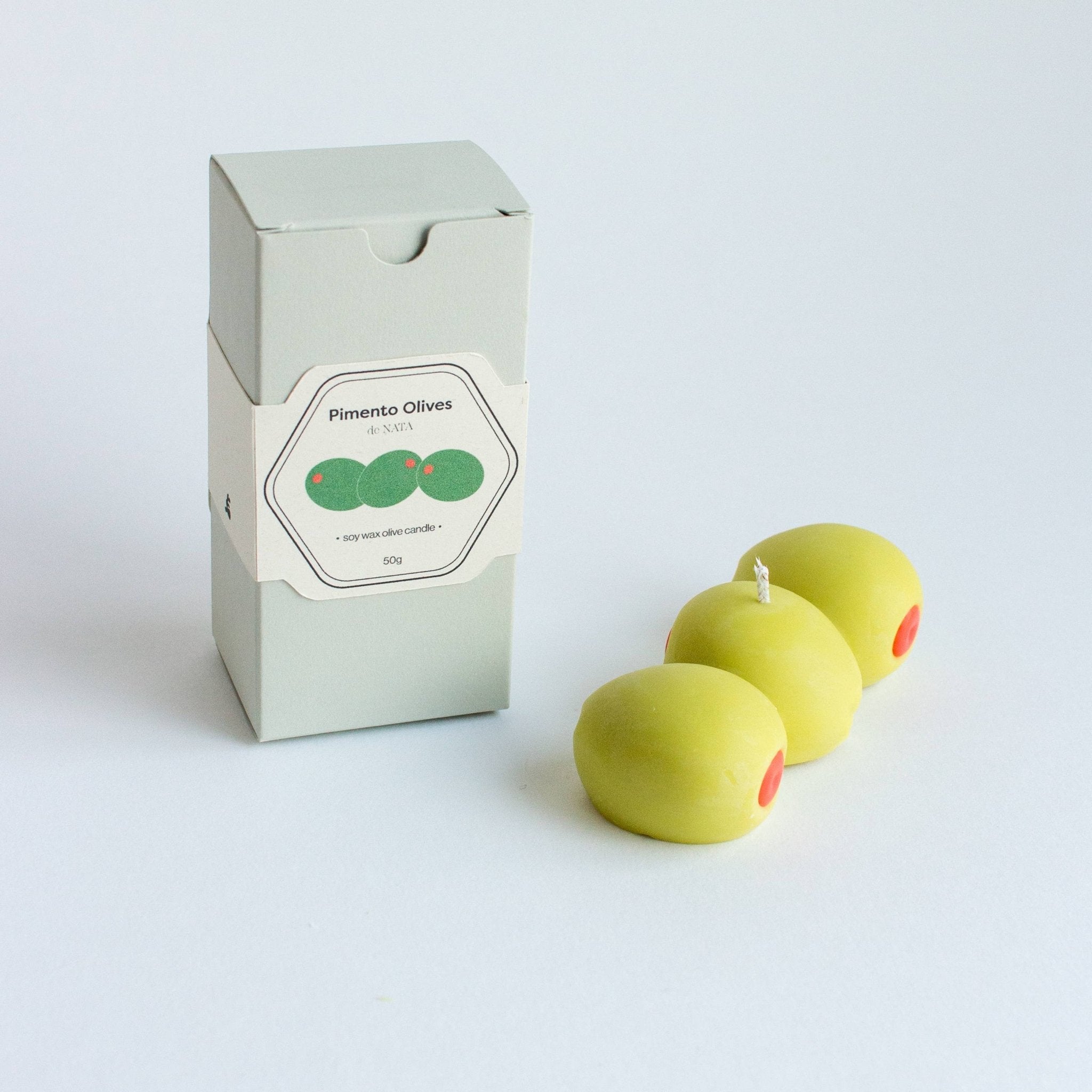 Pimento Olives – Soy Wax Candle