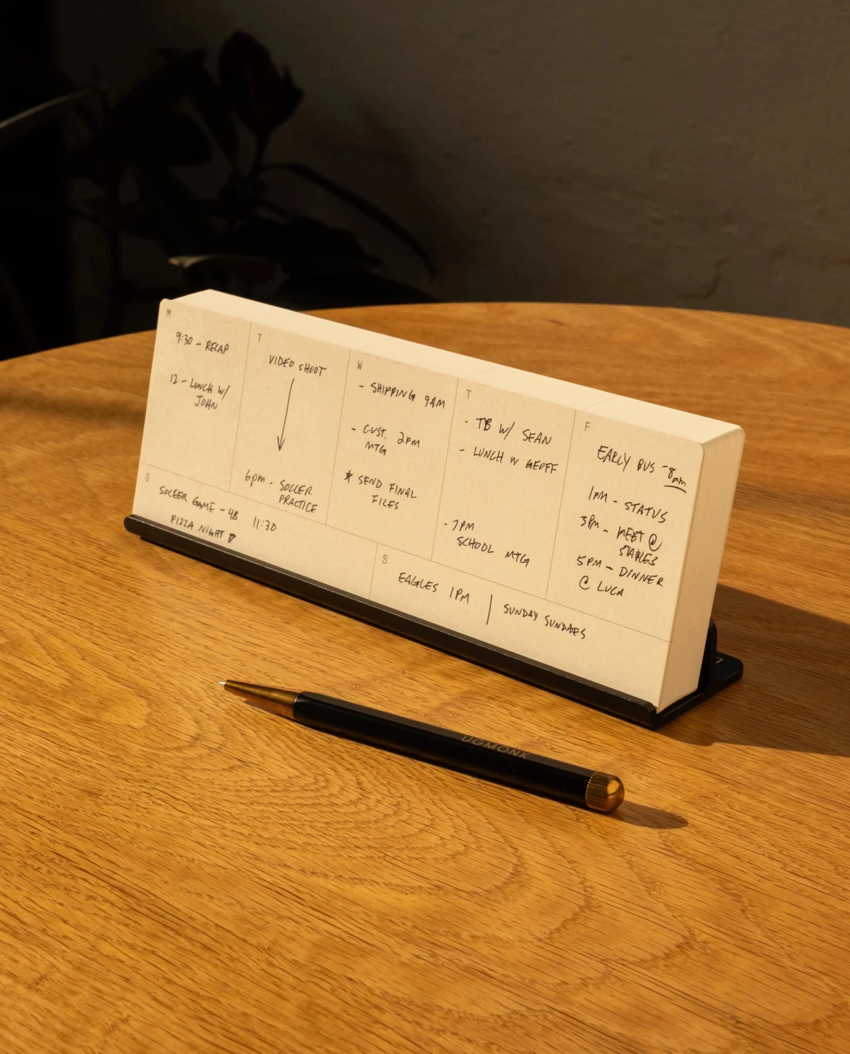 Analog Weekly Planning Kit