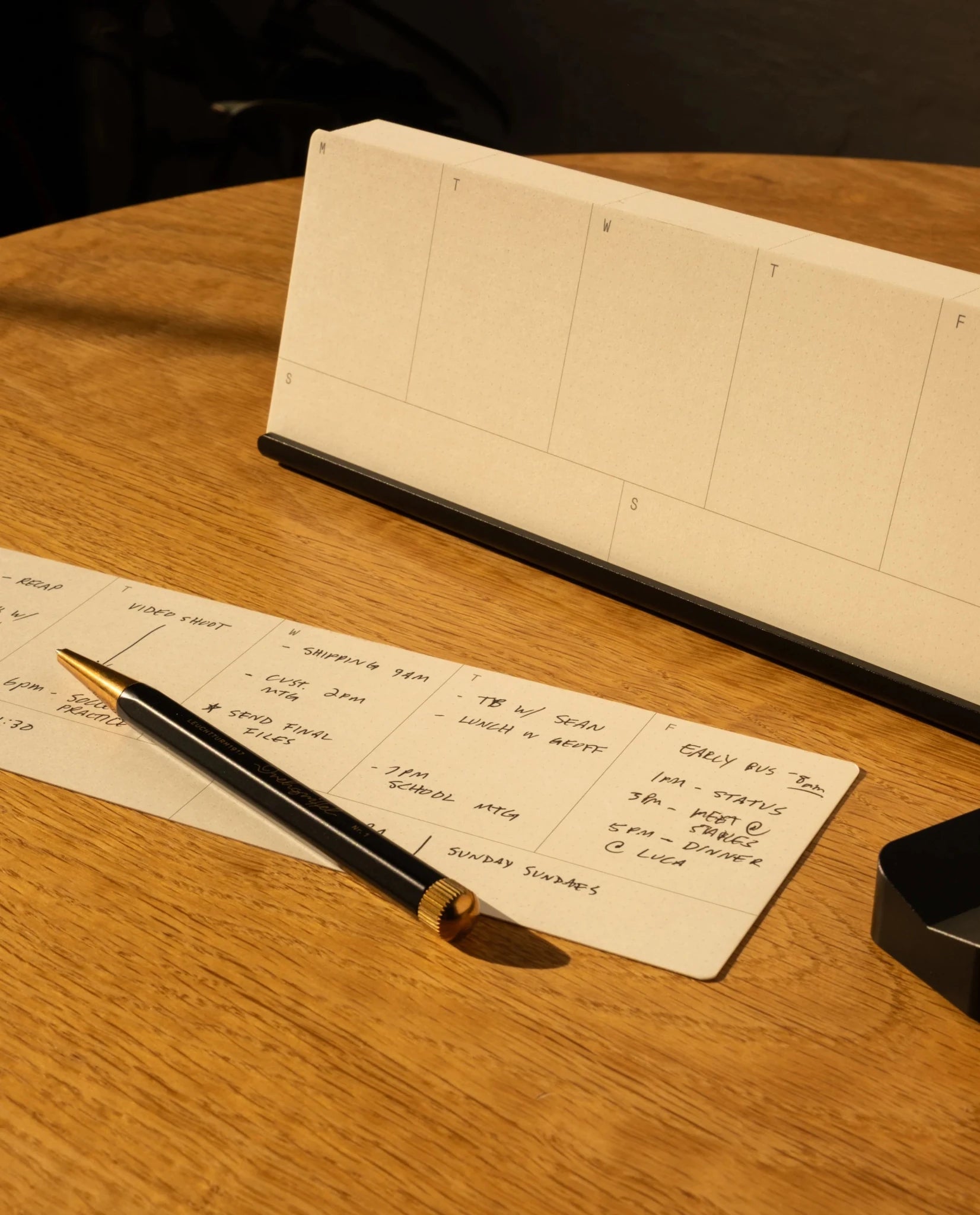 Analog Weekly Planning Kit