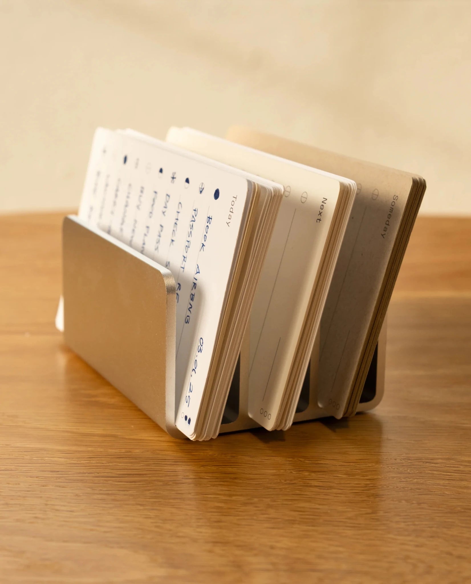 Analog Card Organiser