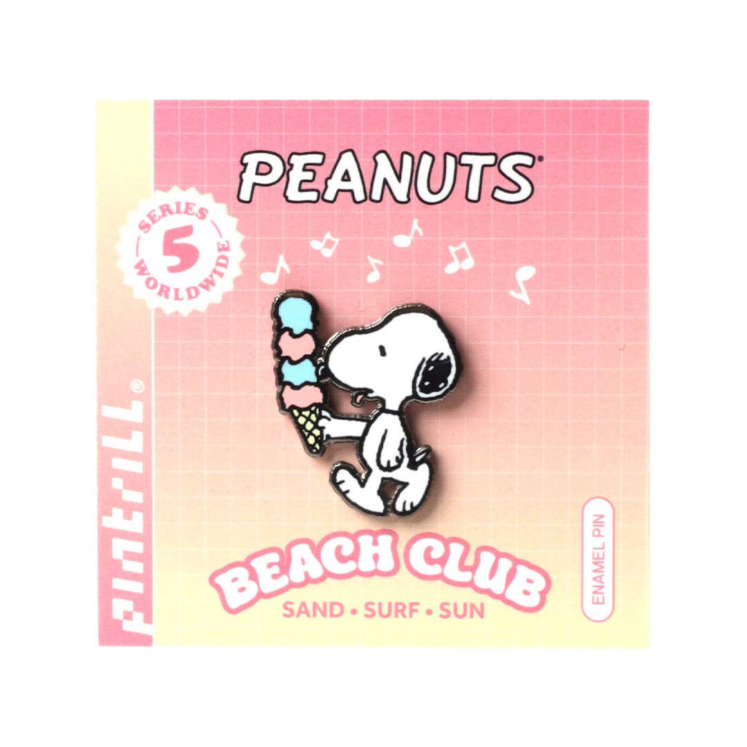 Snoopy Ice Cream Pin