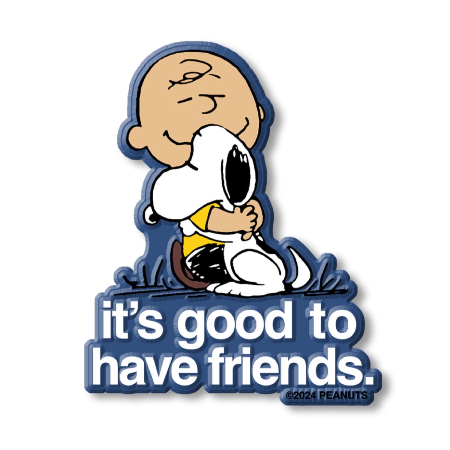 3P4 X Peanuts® - Good Friends Classic Magnet