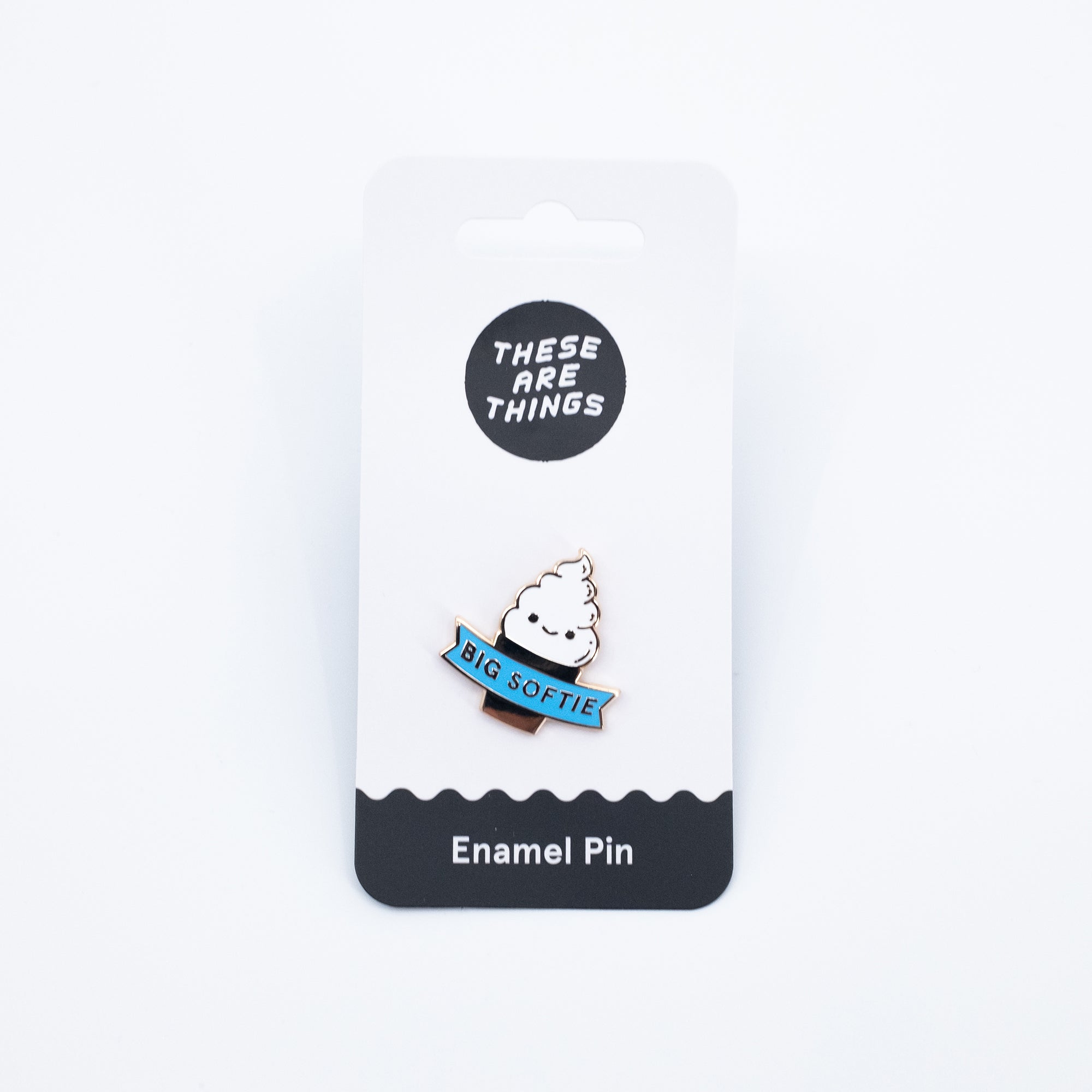 Big Softie Enamel Pin