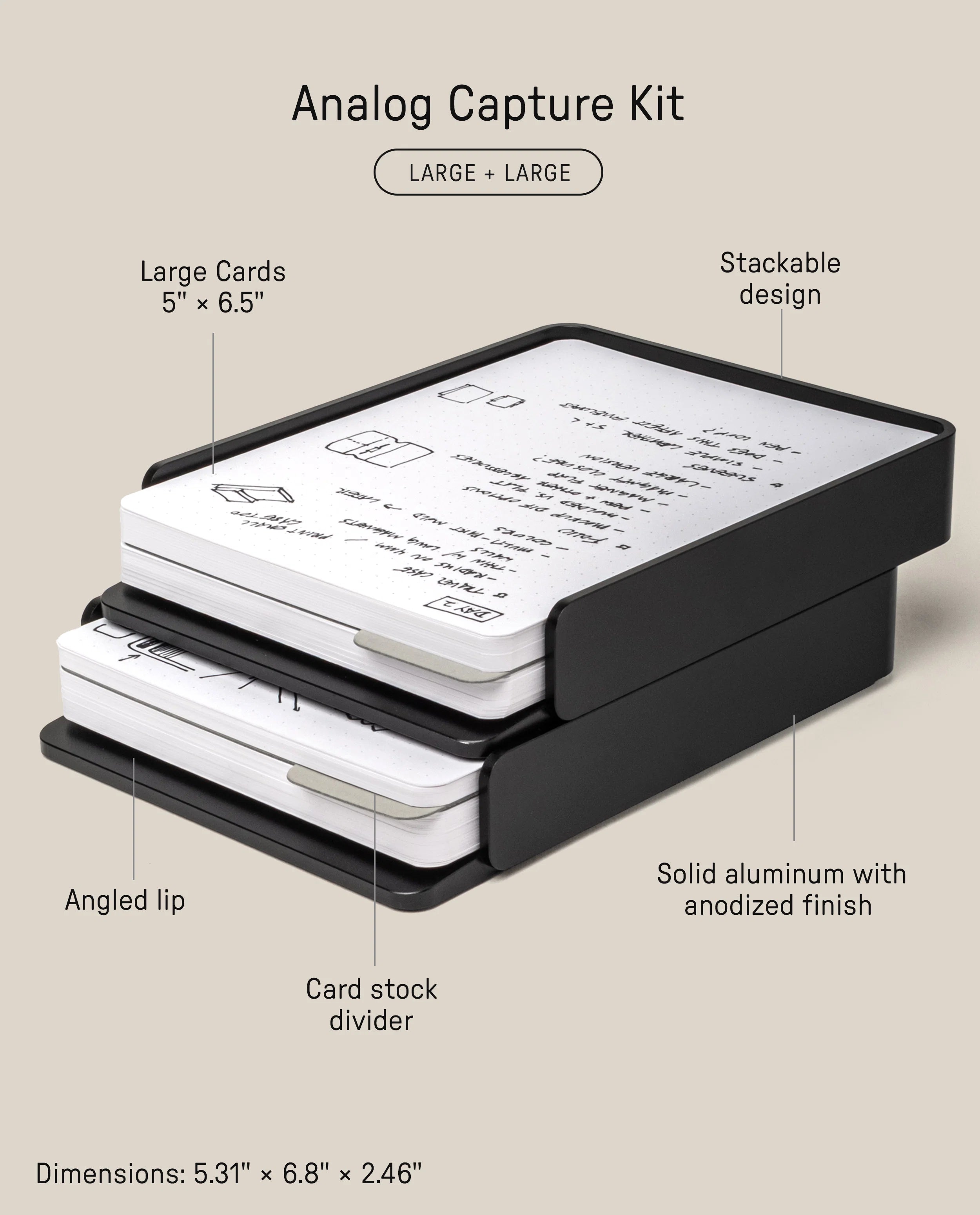Analog Capture Kit – 2 Large