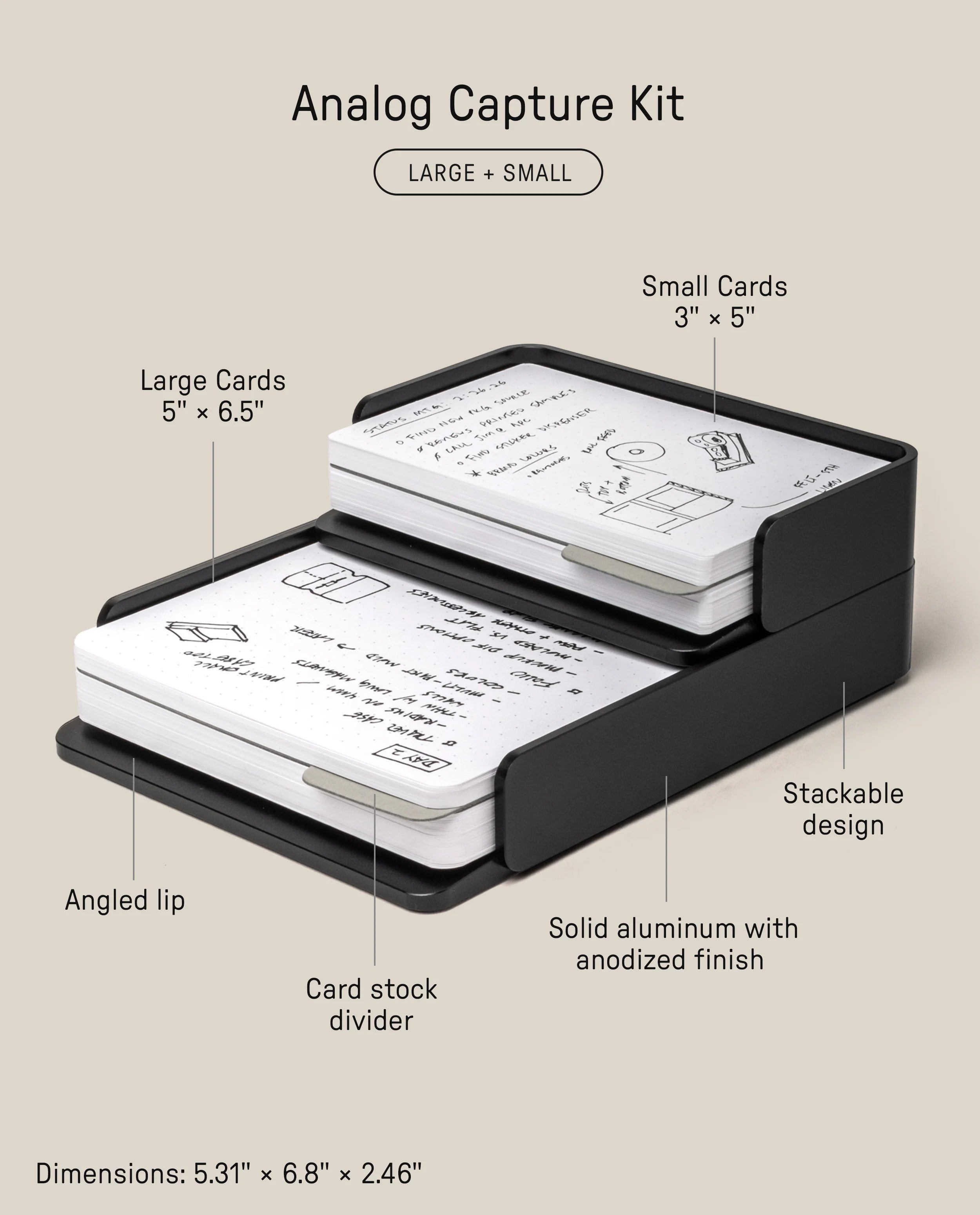 Analog Capture Kit – Small & Large