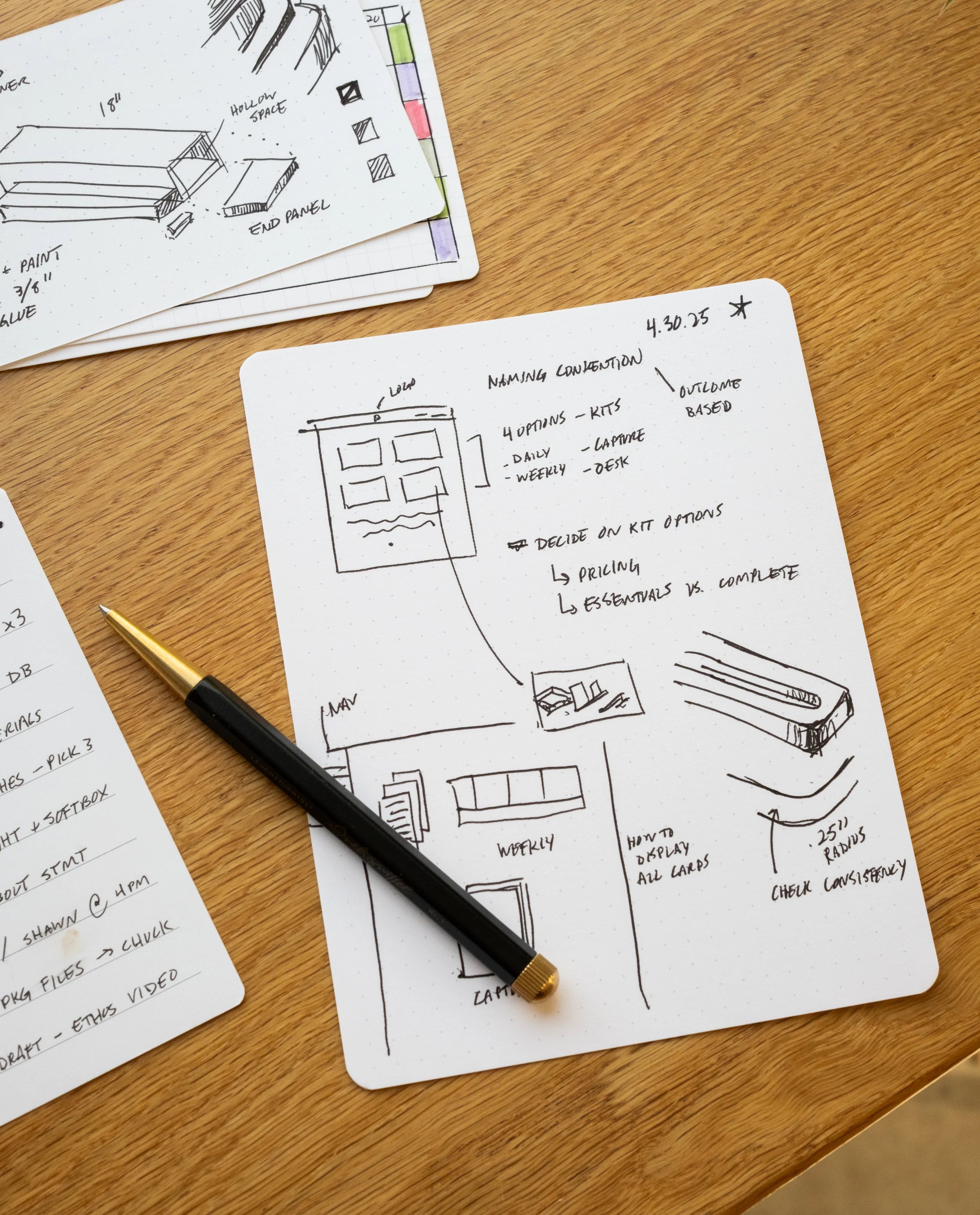 Analog Dot Grid Cards – Large