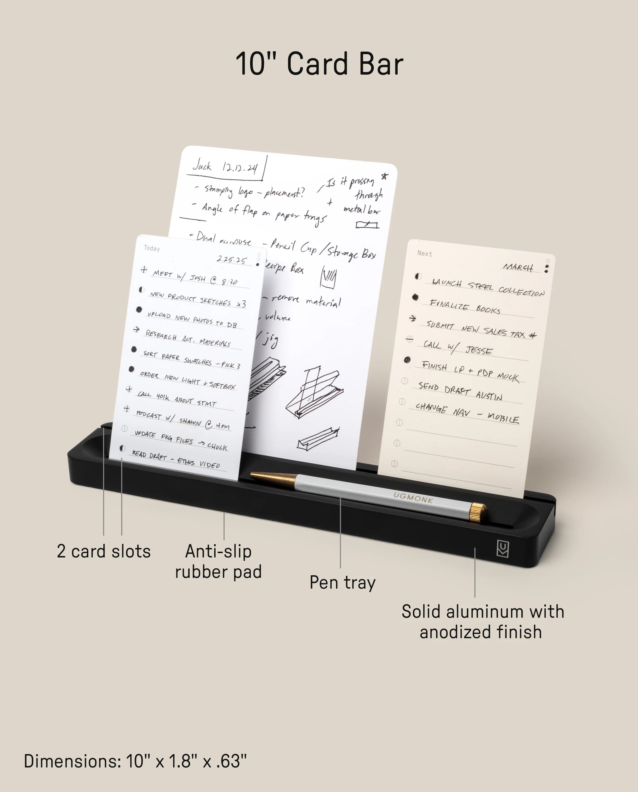 Analog Card Bar