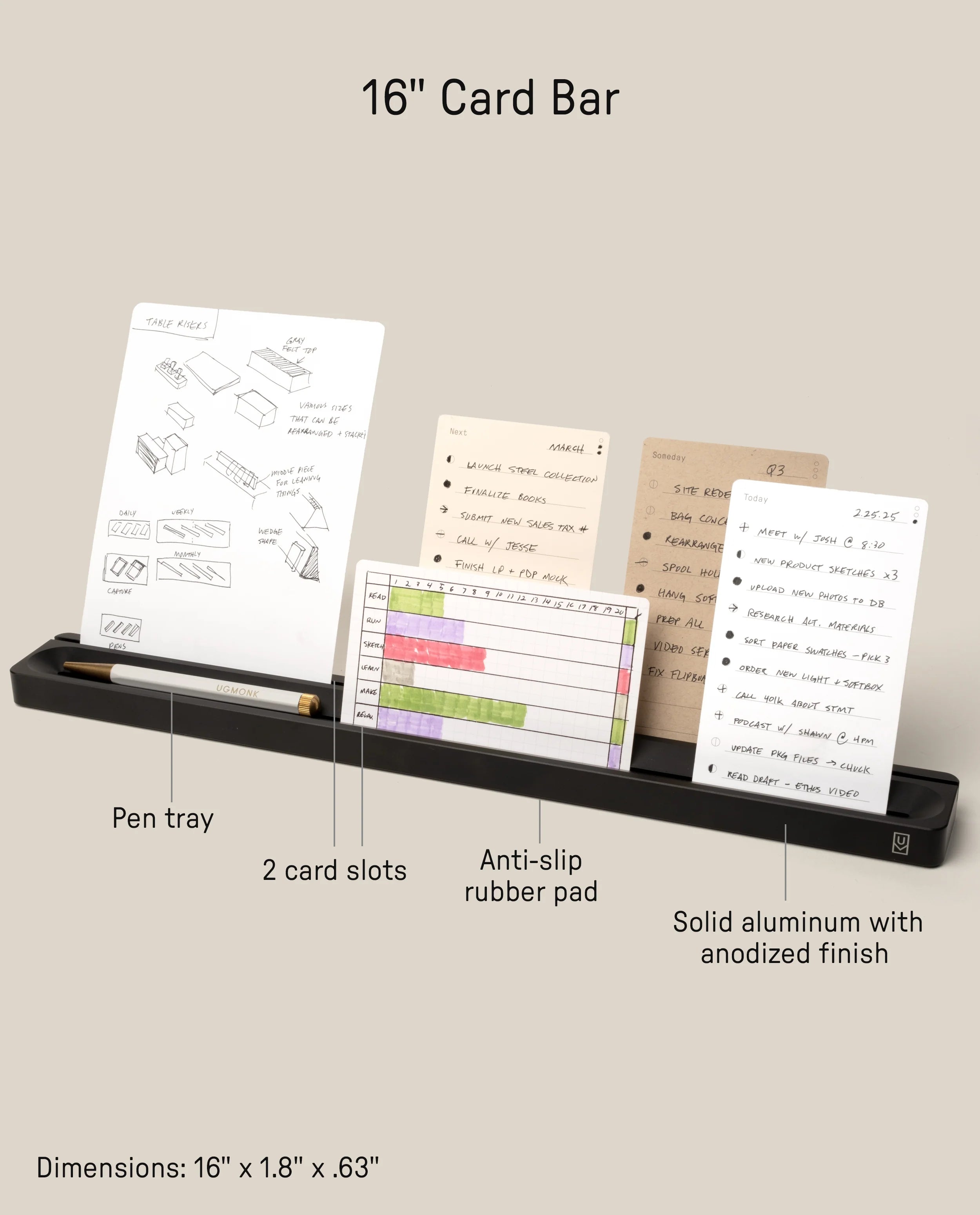 Analog Card Bar – Large