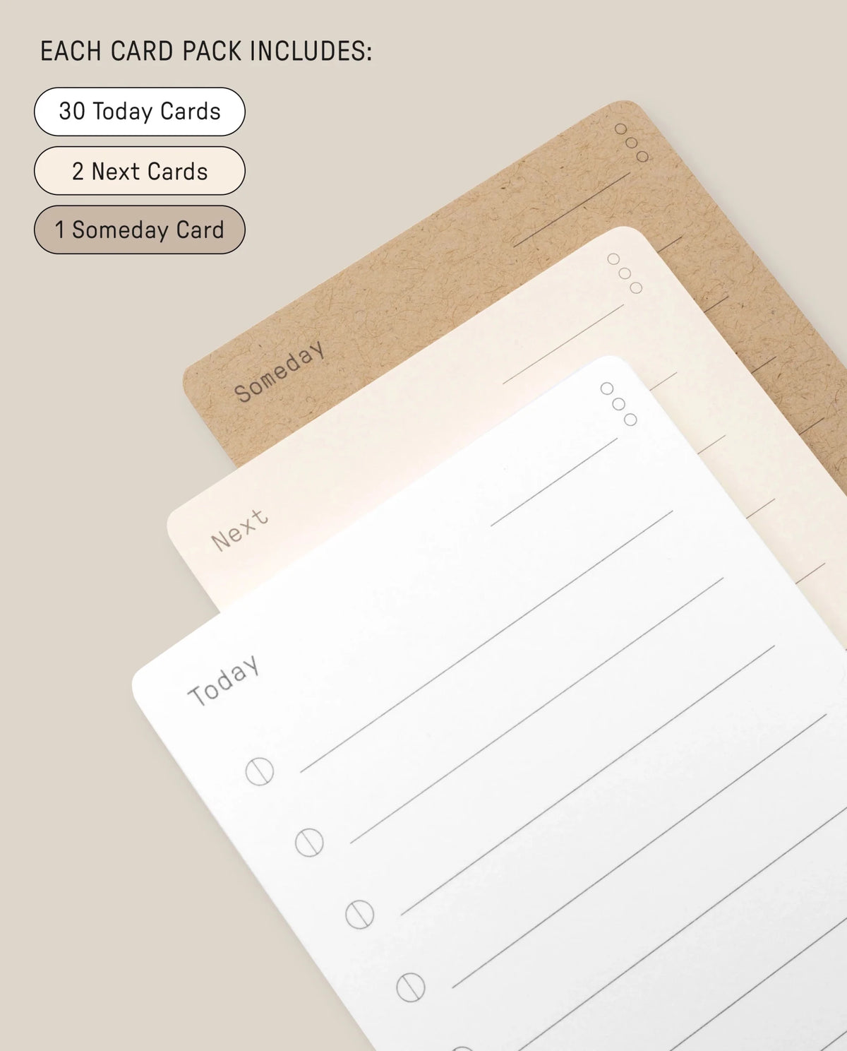 Analog Task Cards – Small
