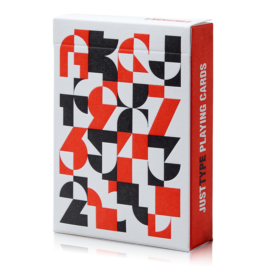 Just Type Playing Cards: Edition 2