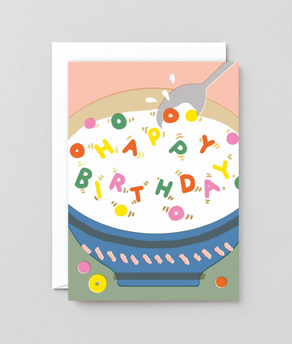 Happy Birthday Cereal Greeting Card