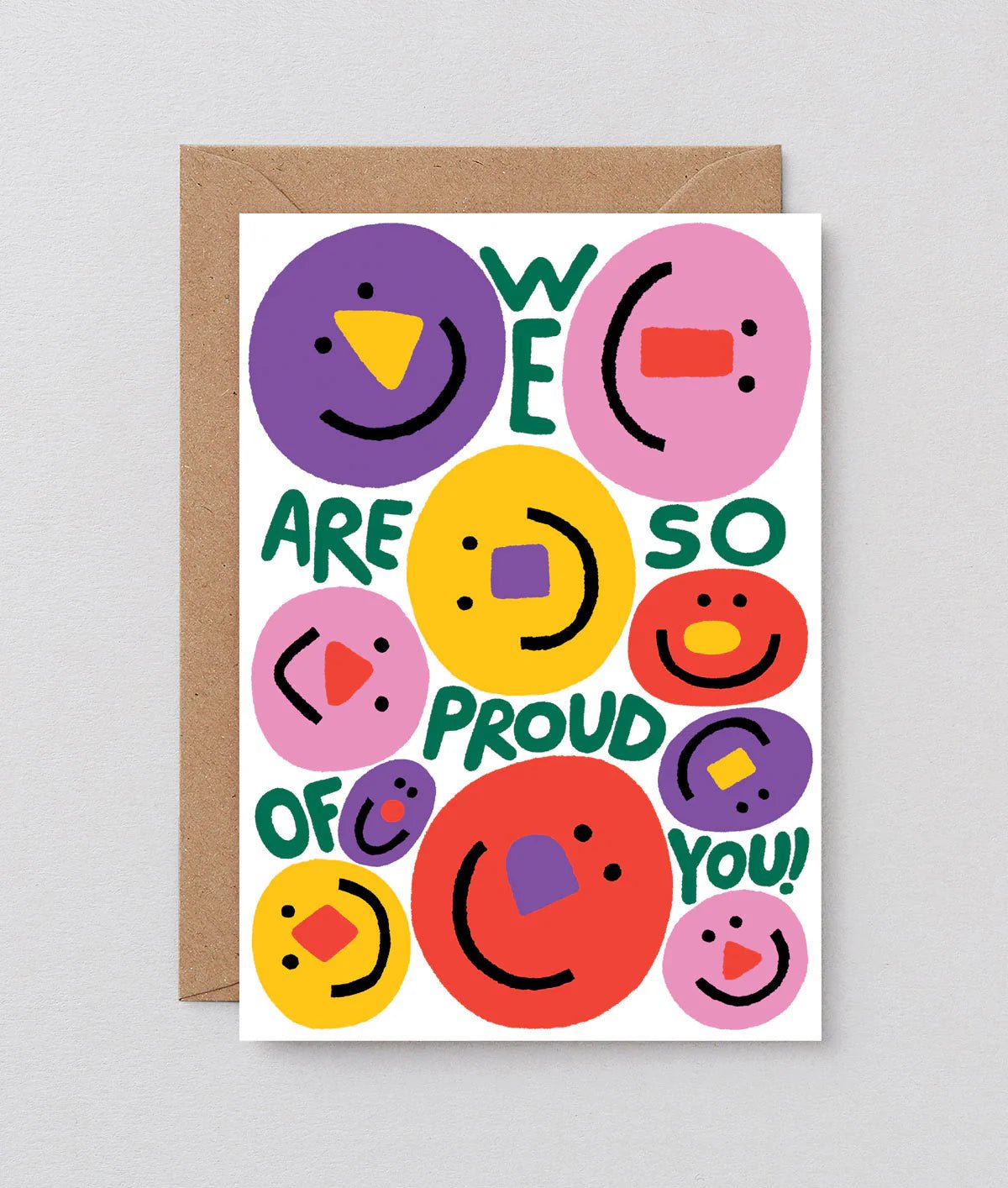 We Are So Proud of You Greeting Card