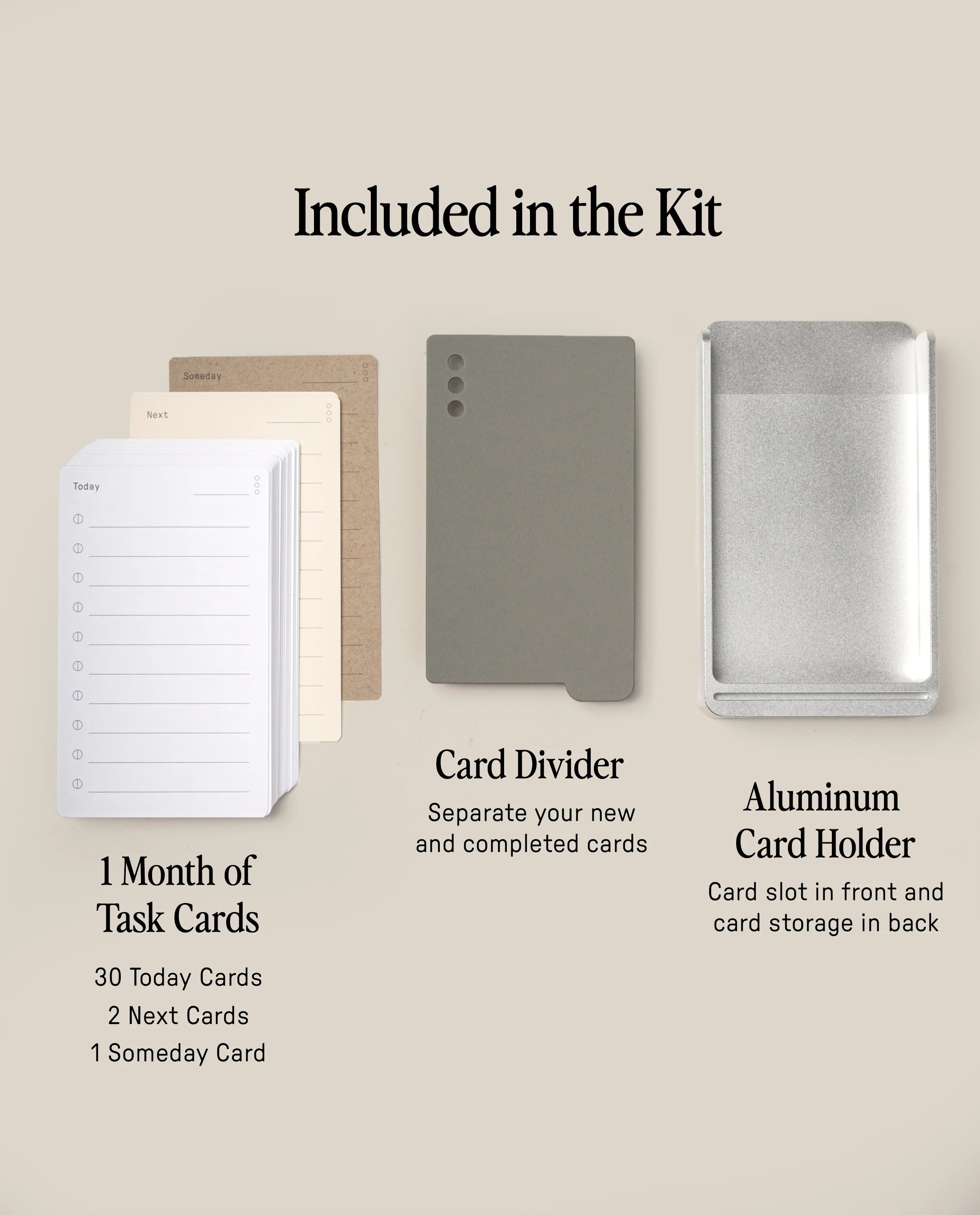Analog Daily Focus Kit