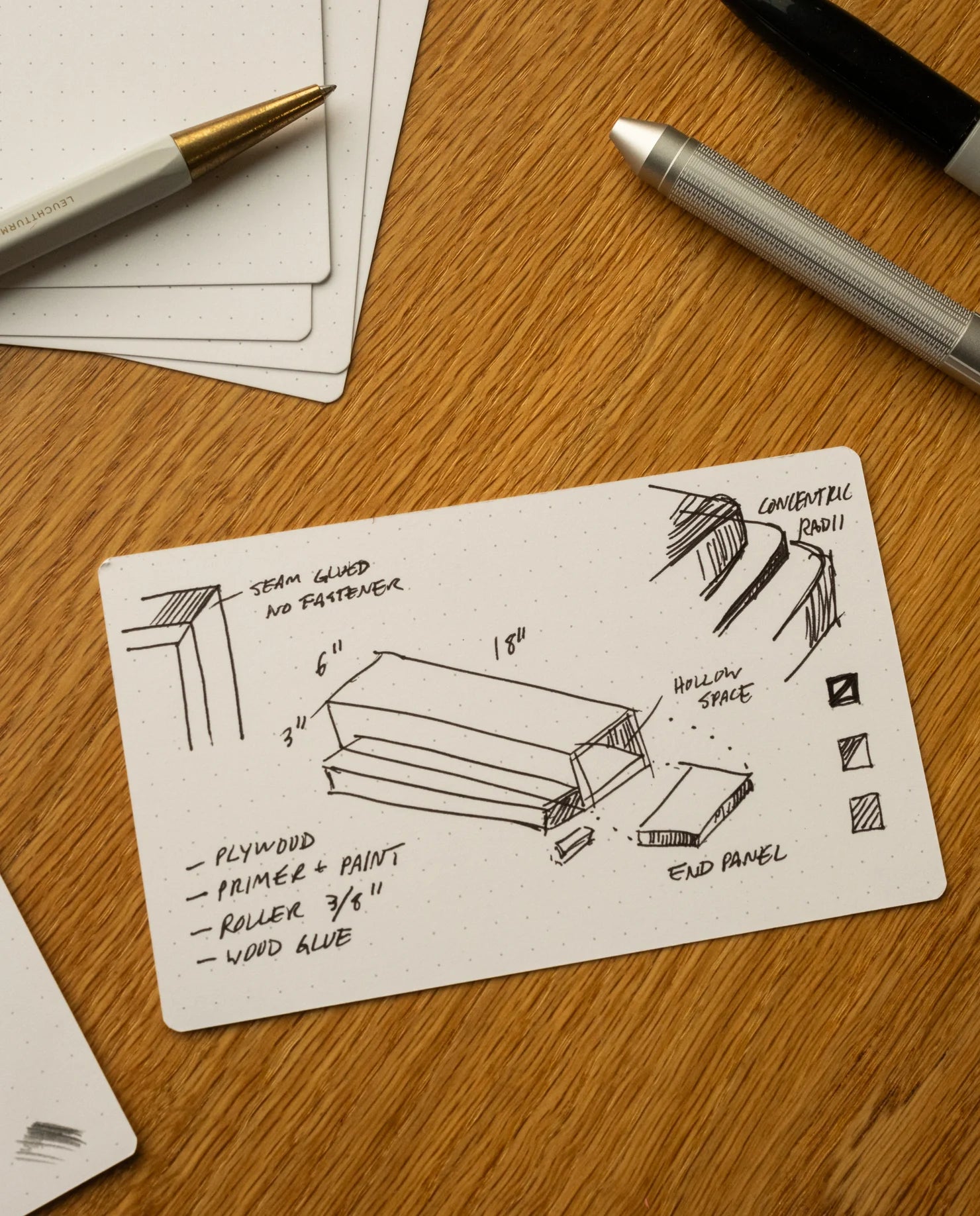 Analog – Dot Grid Cards – 1 Pack