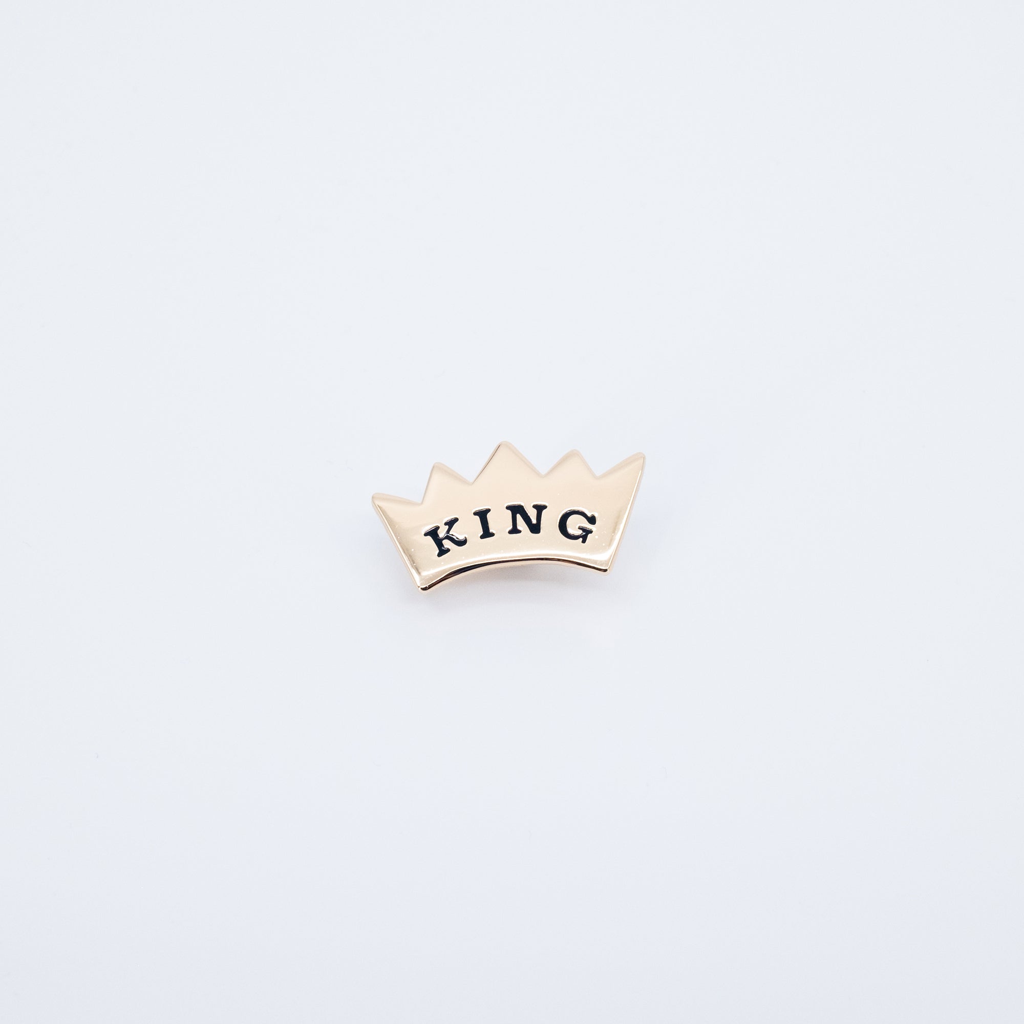 King Crown Enamel Pin
