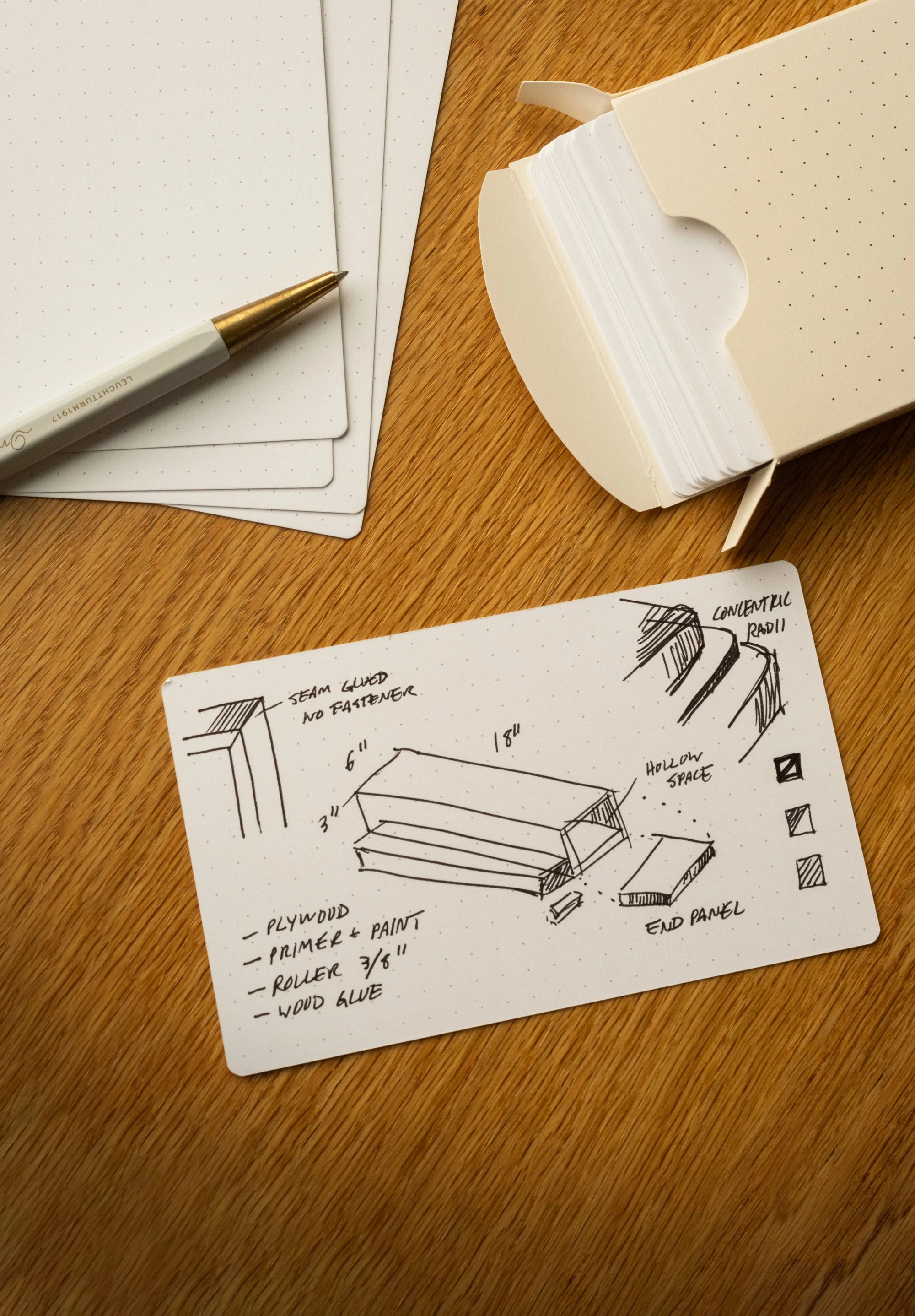 Analog Dot Grid Cards – Small