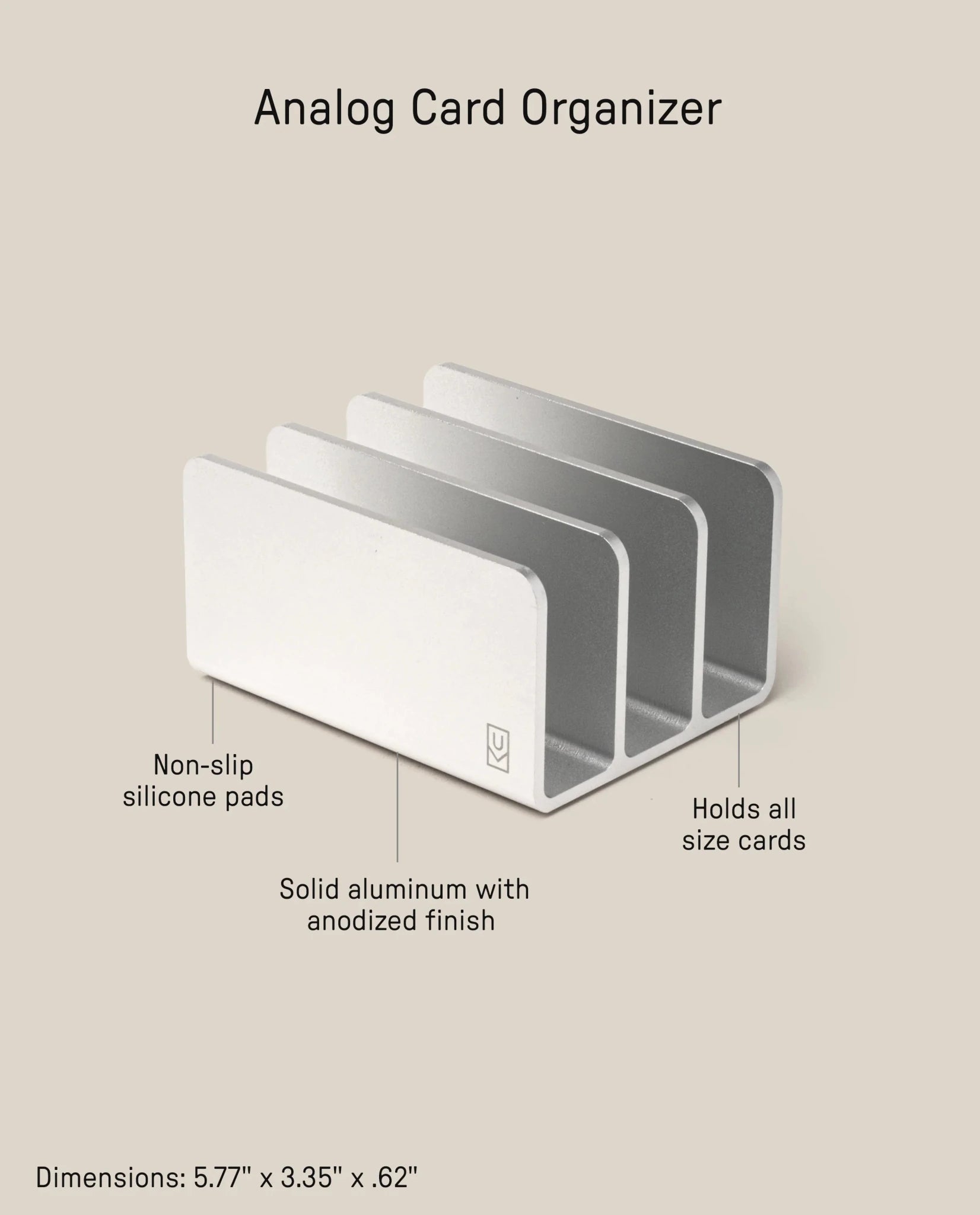 Analog Card Organiser