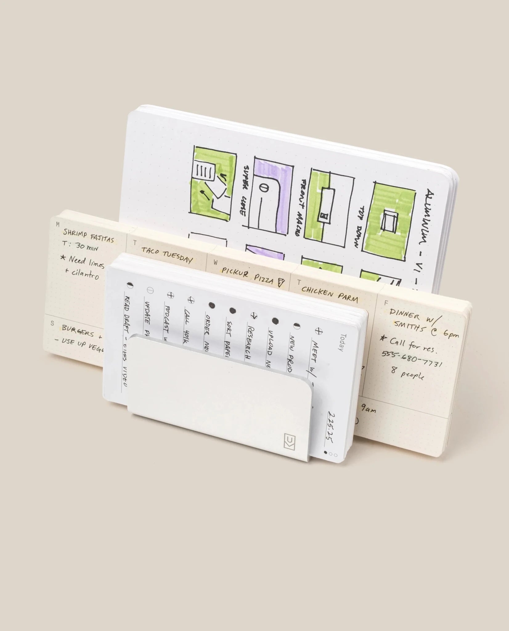 Analog Card Organiser