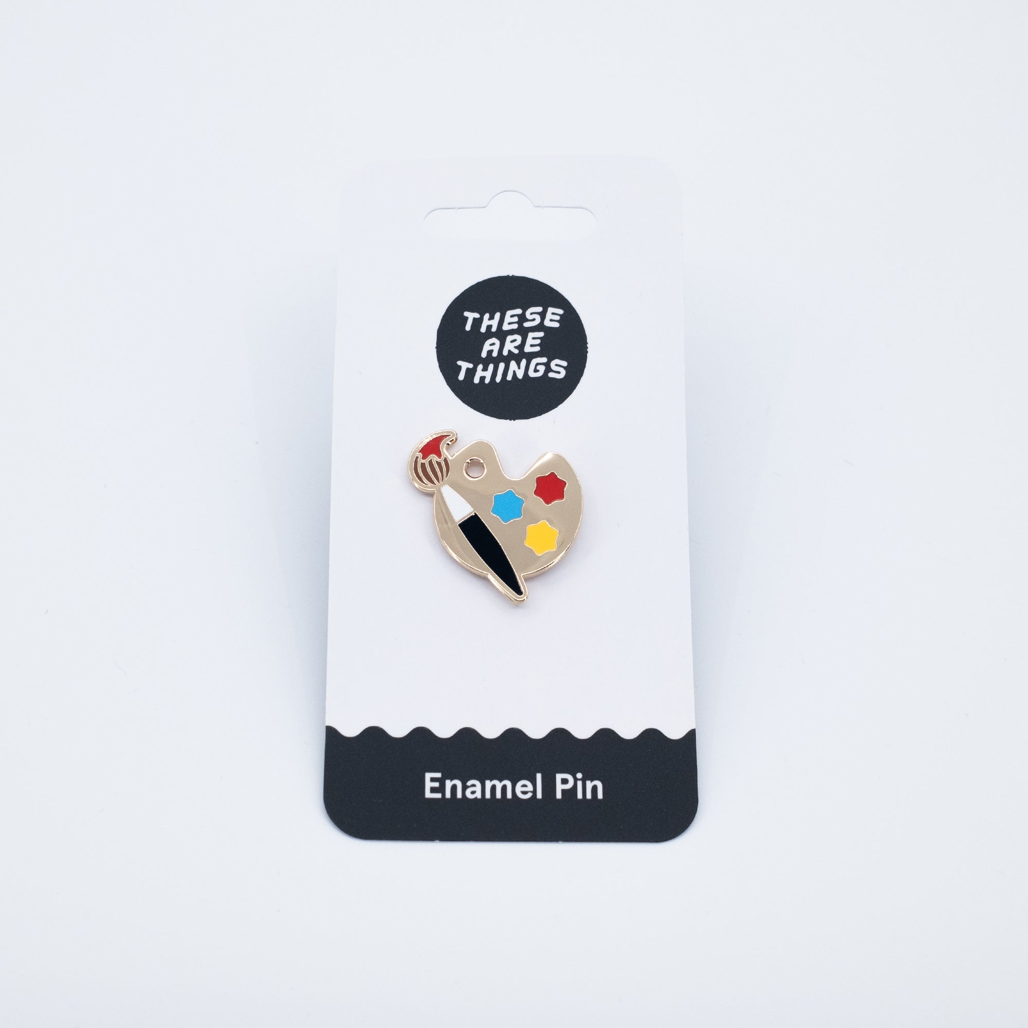Paint Palette Enamel Pin