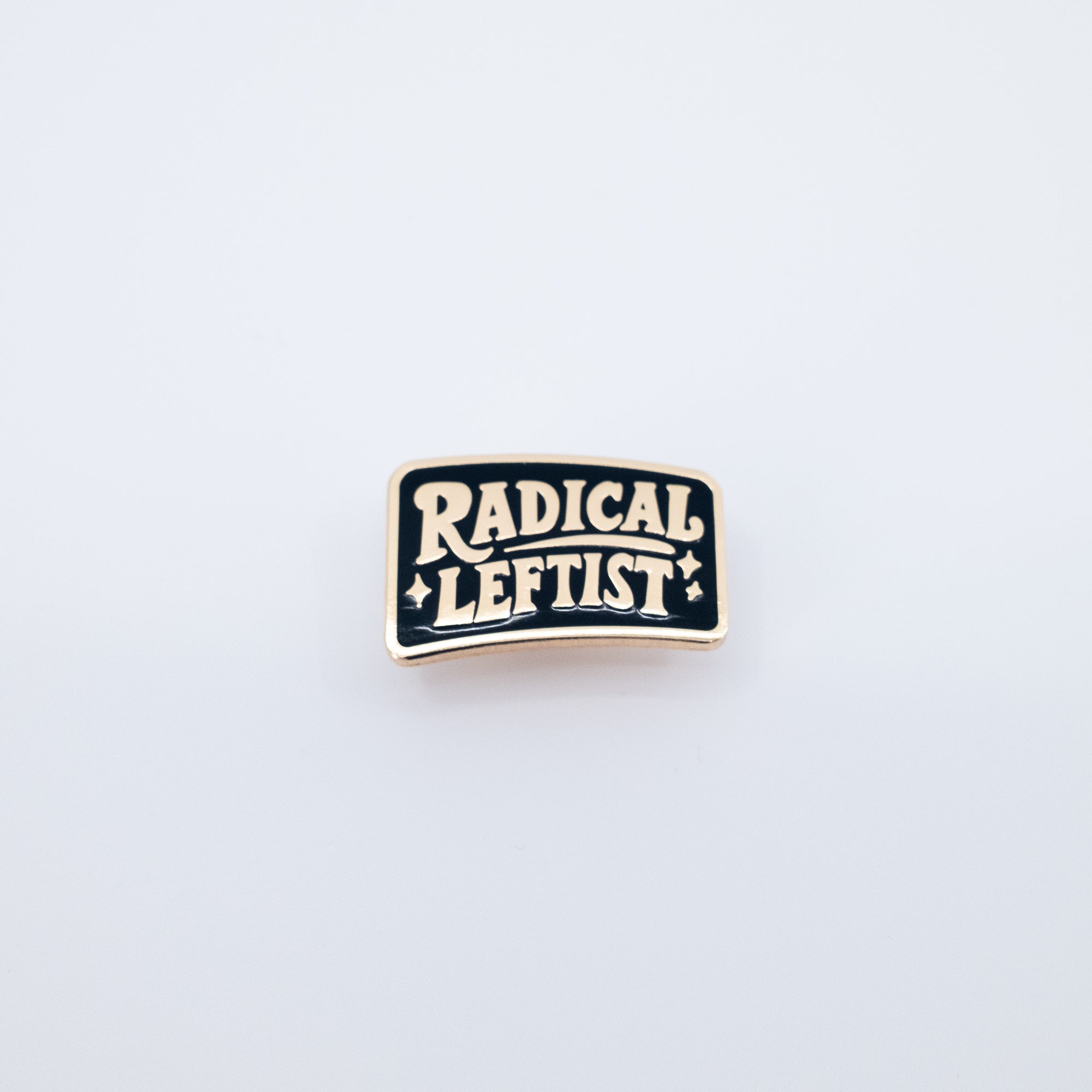 Radical Leftist Enamel Pin